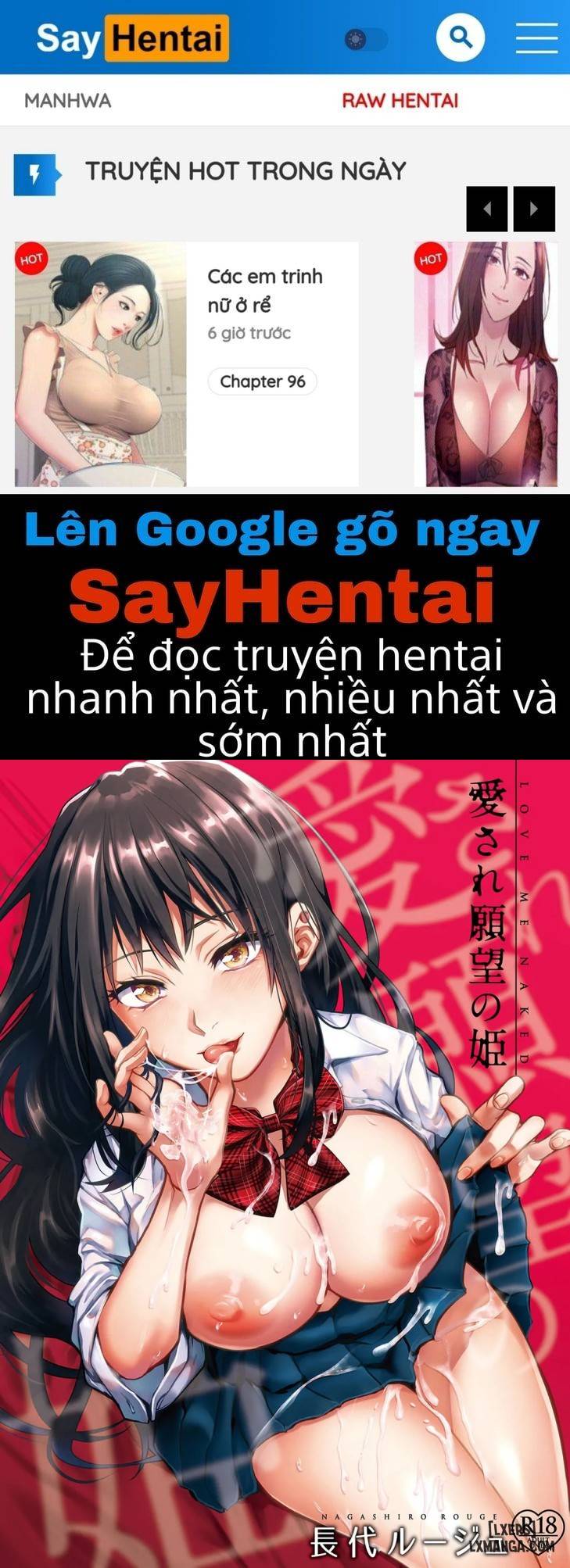 HentaiVN.net - Ảnh 1 - Aisare Ganbou no Hime - Chap 1