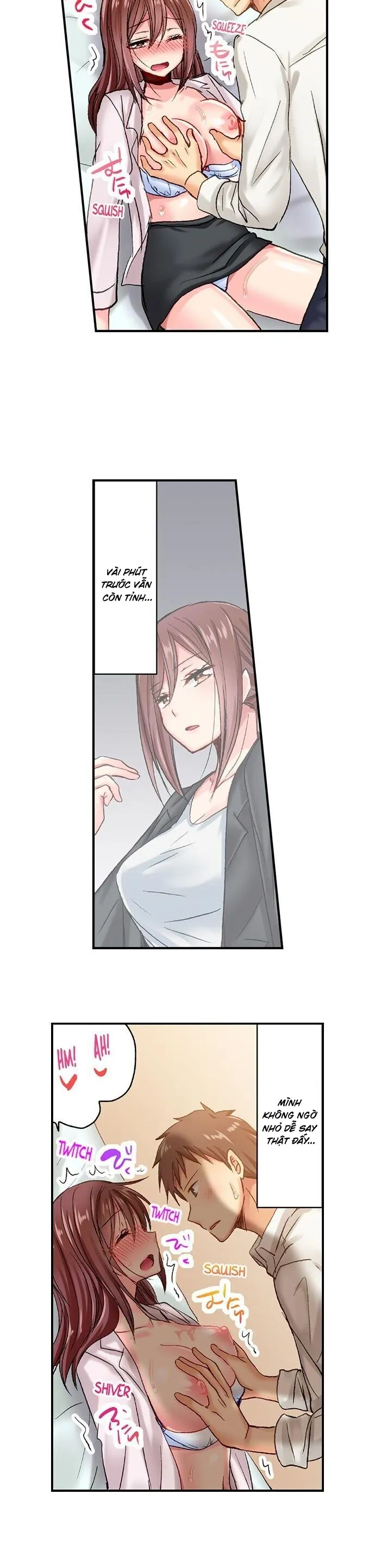 HentaiVN.net - Ảnh 16 - Phụ Nữ Khi Say [SERIOUS LADY LOOSENS UP WHEN DRUNK] - Chap 2