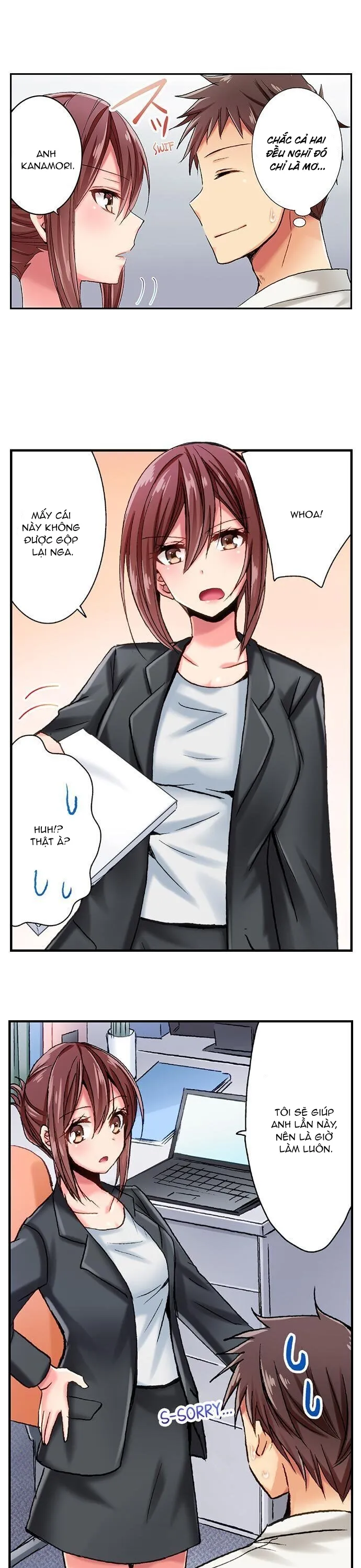 HentaiVN.net - Ảnh 4 - Phụ Nữ Khi Say [SERIOUS LADY LOOSENS UP WHEN DRUNK] - Chap 4