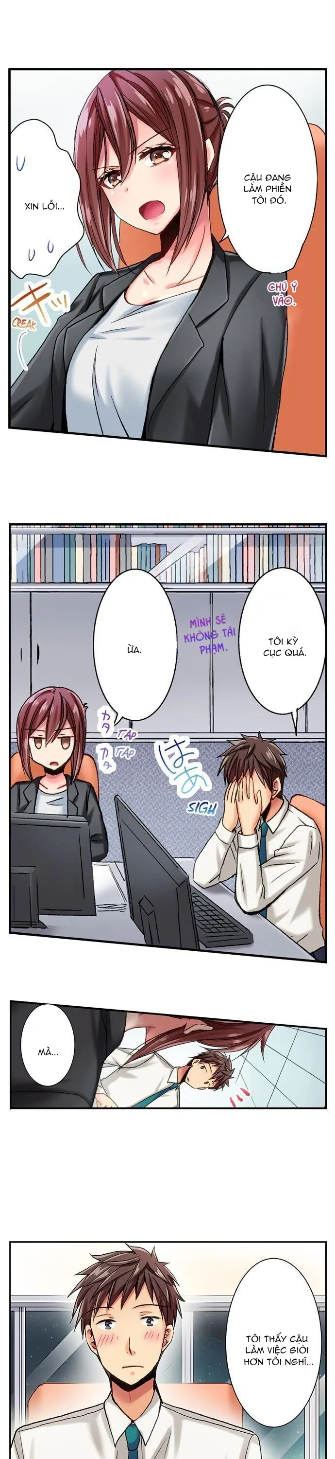 HentaiVN.net - Ảnh 7 - Phụ Nữ Khi Say [SERIOUS LADY LOOSENS UP WHEN DRUNK] - Chap 4