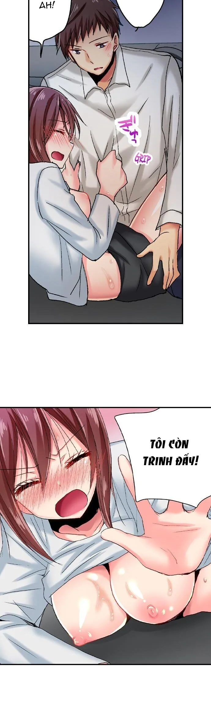 HentaiVN.net - Ảnh 13 - Phụ Nữ Khi Say [SERIOUS LADY LOOSENS UP WHEN DRUNK] - Chap 8