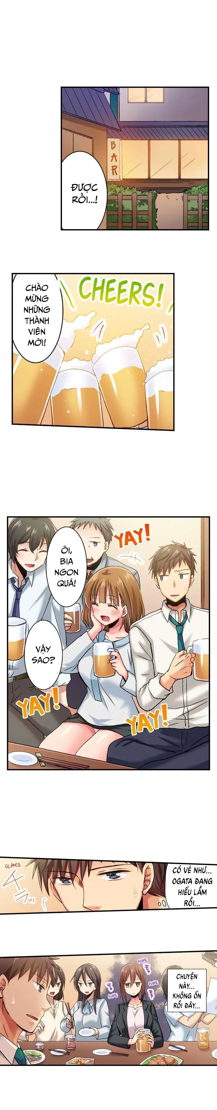 HentaiVN.net - Ảnh 7 - Phụ Nữ Khi Say [SERIOUS LADY LOOSENS UP WHEN DRUNK] - Chap 24