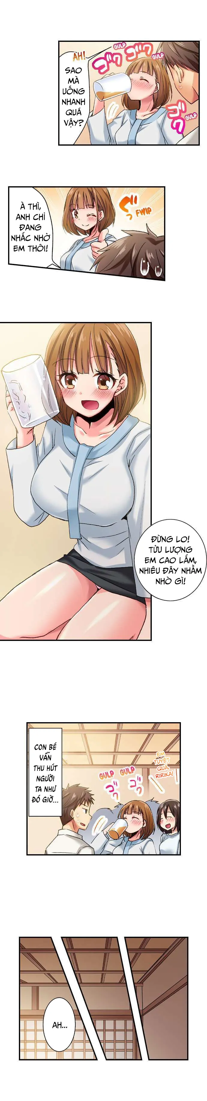 HentaiVN.net - Ảnh 8 - Phụ Nữ Khi Say [SERIOUS LADY LOOSENS UP WHEN DRUNK] - Chap 24