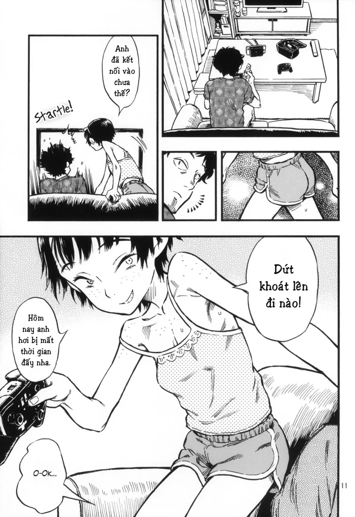 HentaiVN.net - Ảnh 11 - Little Puffies [Chiisana Puffy] - Chap 1