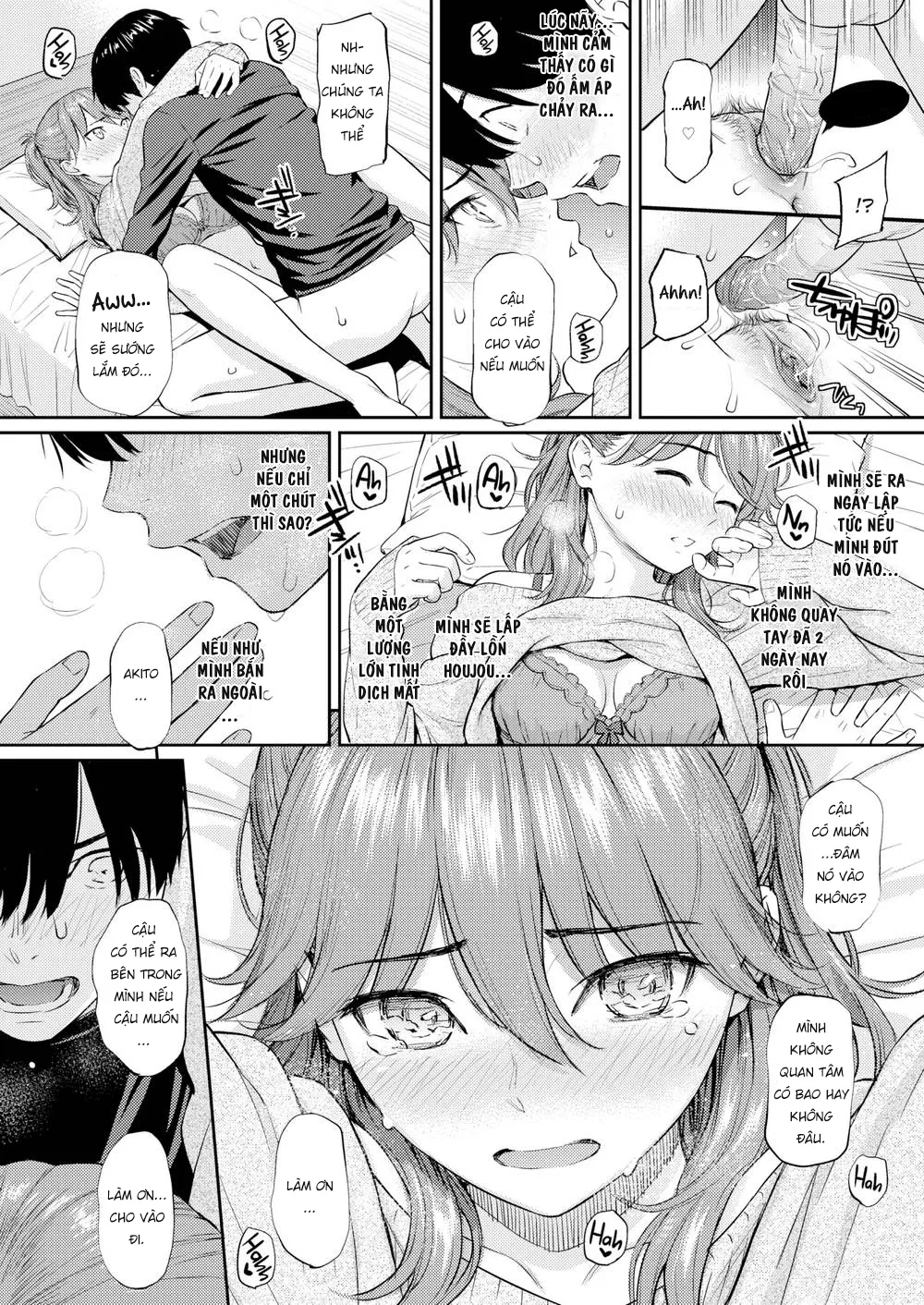 HentaiVN.net - Ảnh 14 - Tỏ tình thành công - Hoa anh đào đã nở rộ [Sakura Saku - The cherry blossom has come!] - Chap 1