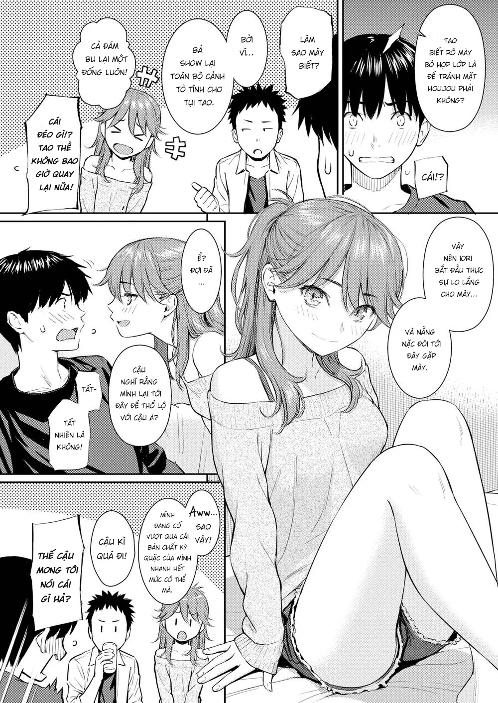 HentaiVN.net - Ảnh 4 - Tỏ tình thành công - Hoa anh đào đã nở rộ [Sakura Saku - The cherry blossom has come!] - Chap 1