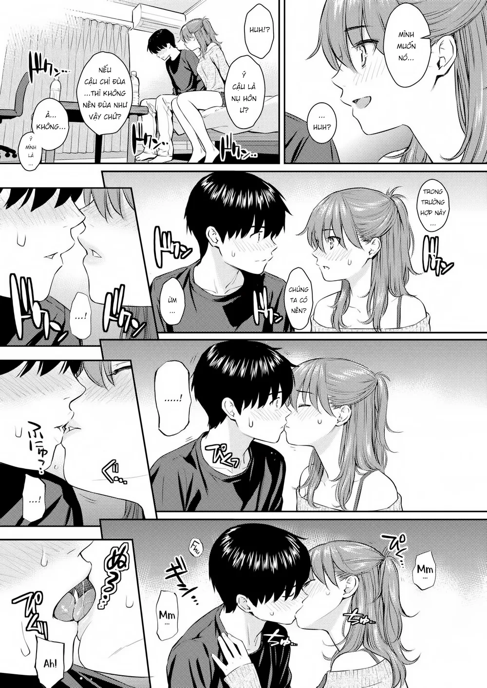 HentaiVN.net - Ảnh 9 - Tỏ tình thành công - Hoa anh đào đã nở rộ [Sakura Saku - The cherry blossom has come!] - Chap 1