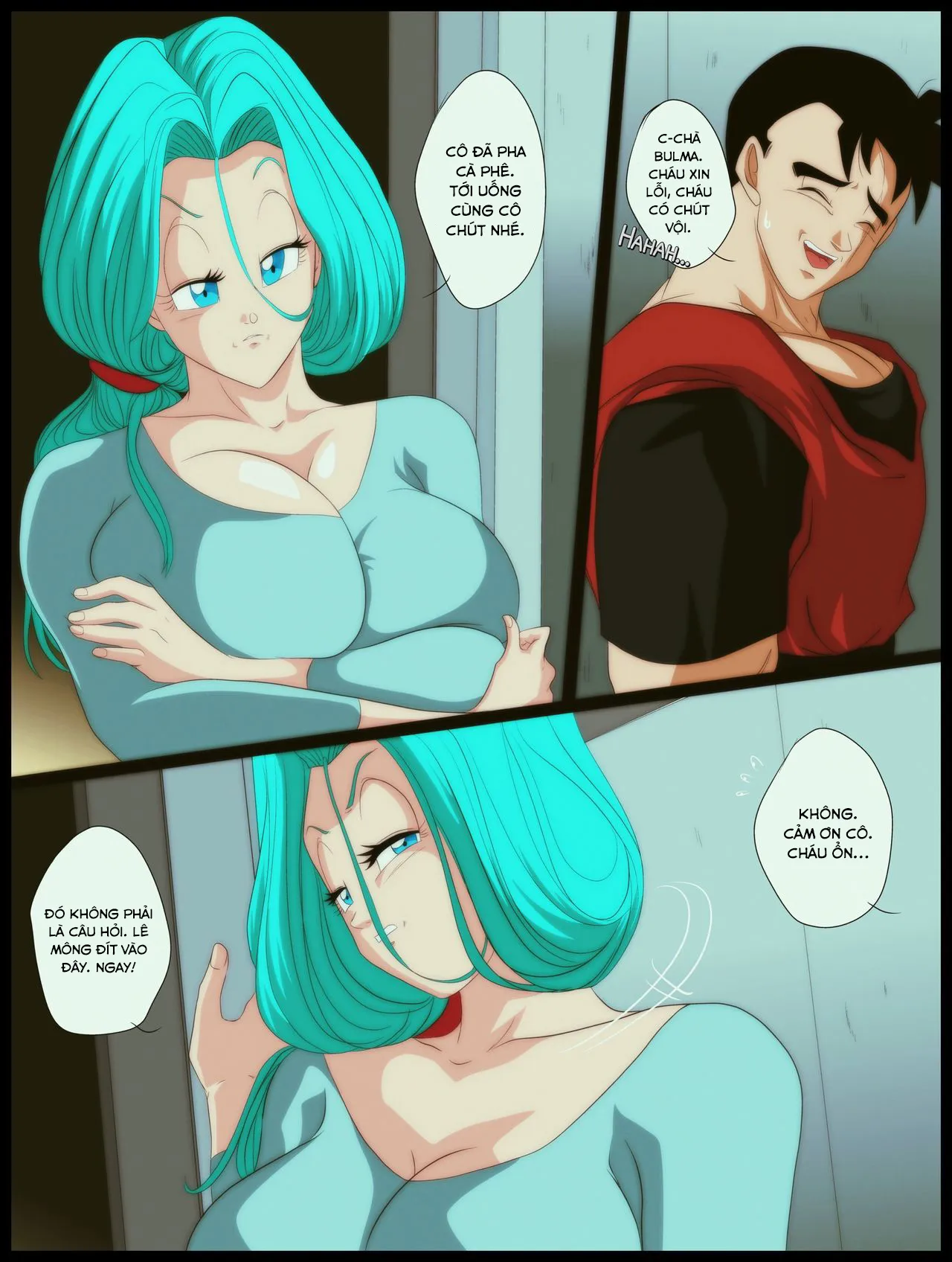 HentaiVN.net - Ảnh 5 - Desire Gohan x Bulma - Chap 1