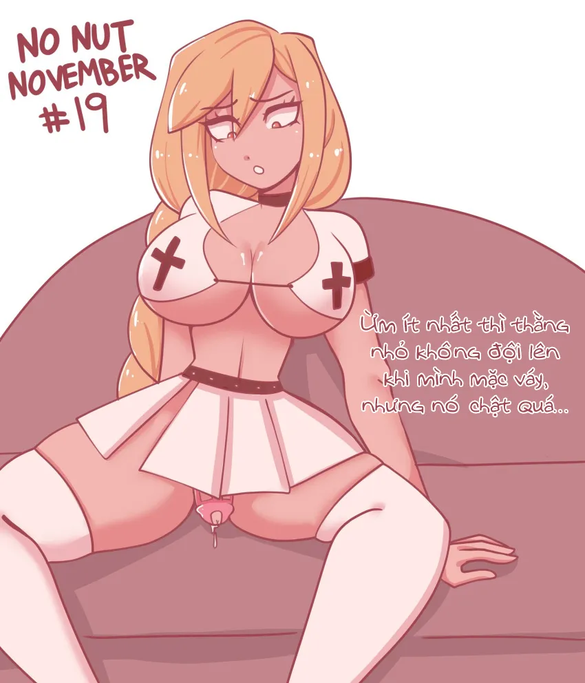 HentaiVN.net - Ảnh 19 - Thử thách No Nut November của Soliel [Soliel's No Nut November] - Chap 1