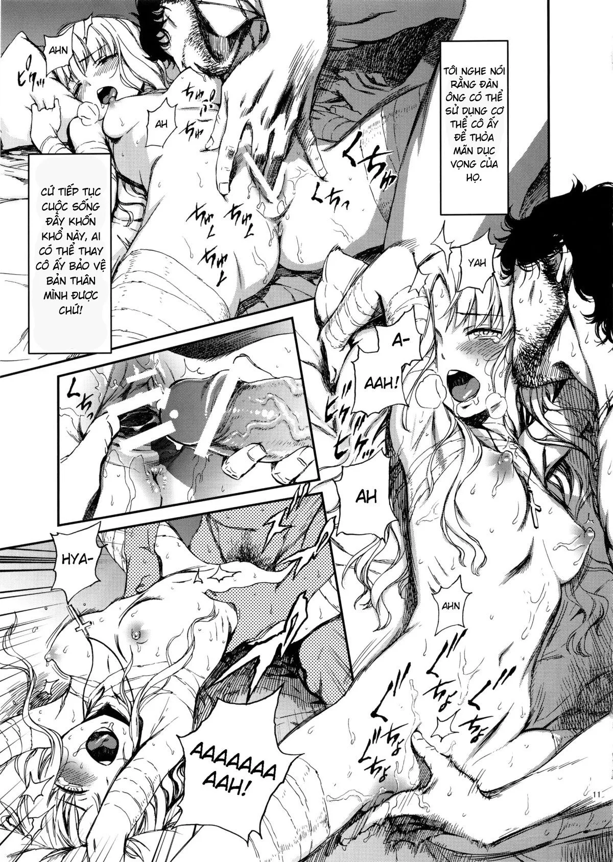 HentaiVN.net - Ảnh 11 - Eros & Agape - Chap 1