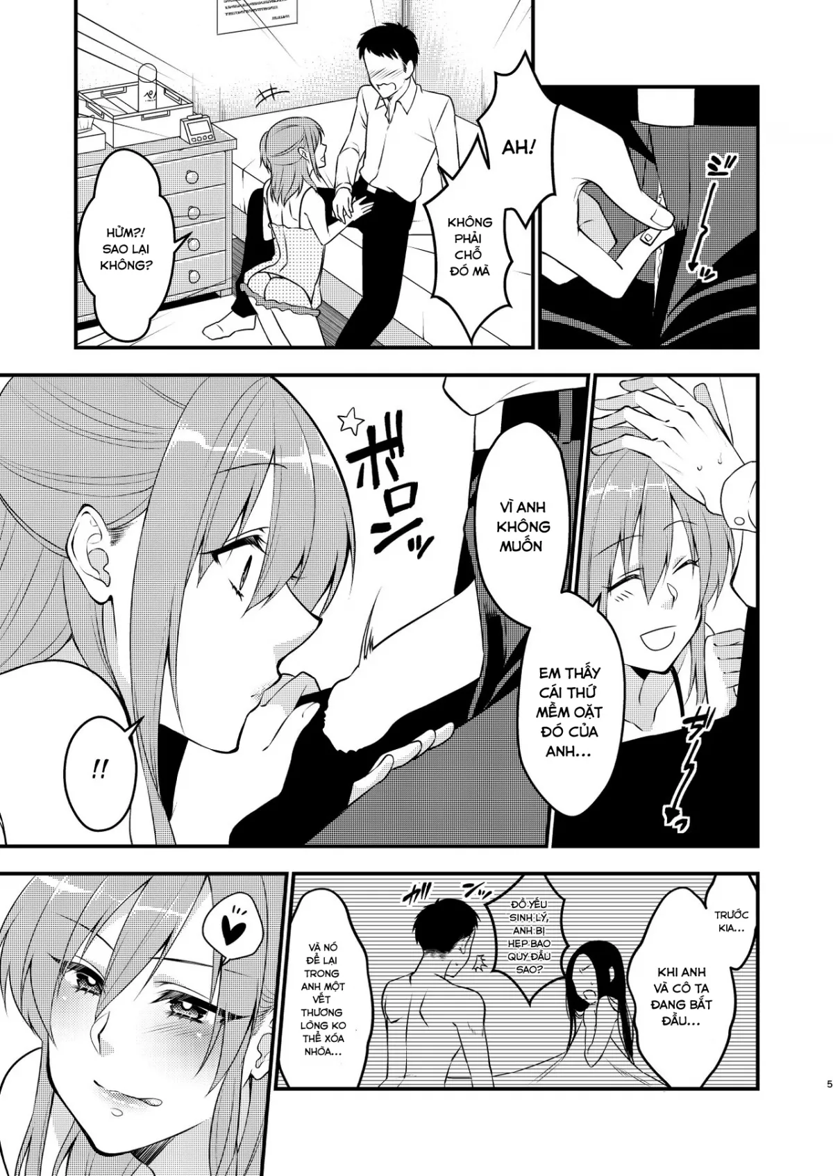 HentaiVN.net - Ảnh 7 - Fuuzokujou ♂ ni Doutei Kokuhaku Shitara Naze ka Namahame Dekita Ken - Chap 1