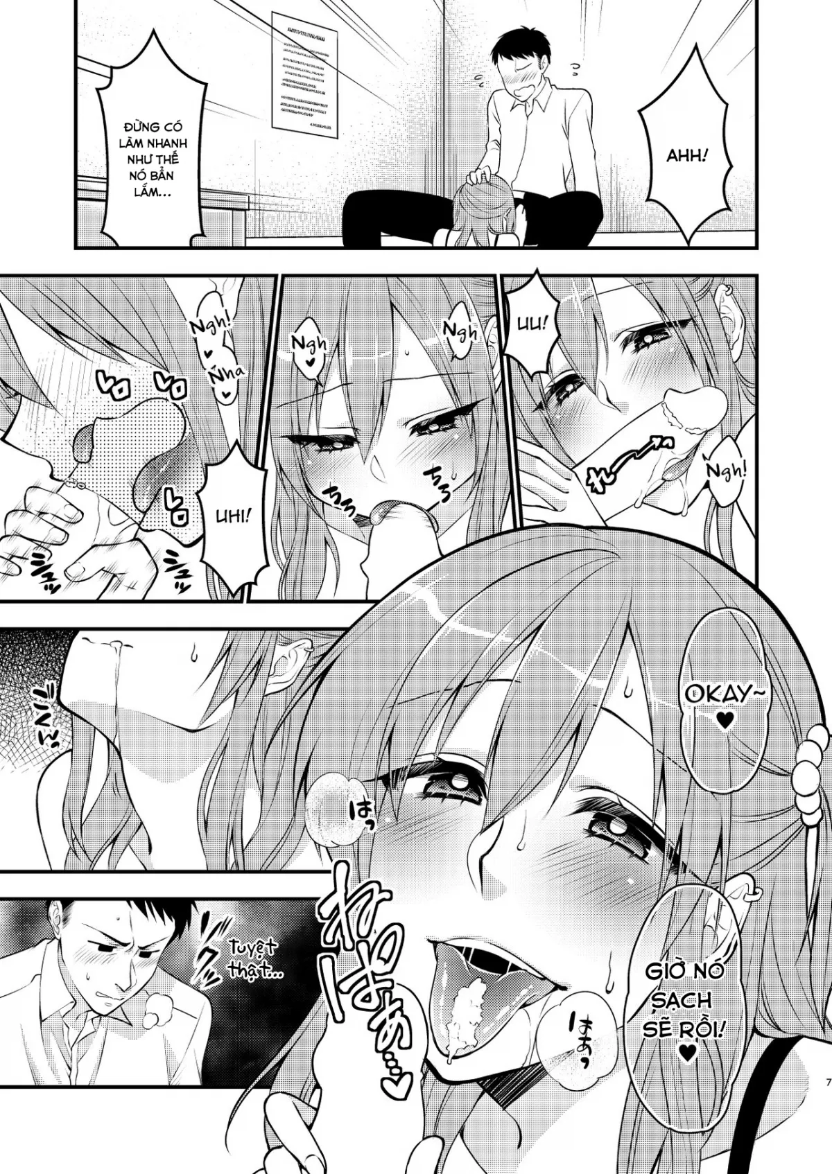 HentaiVN.net - Ảnh 9 - Fuuzokujou ♂ ni Doutei Kokuhaku Shitara Naze ka Namahame Dekita Ken - Chap 1