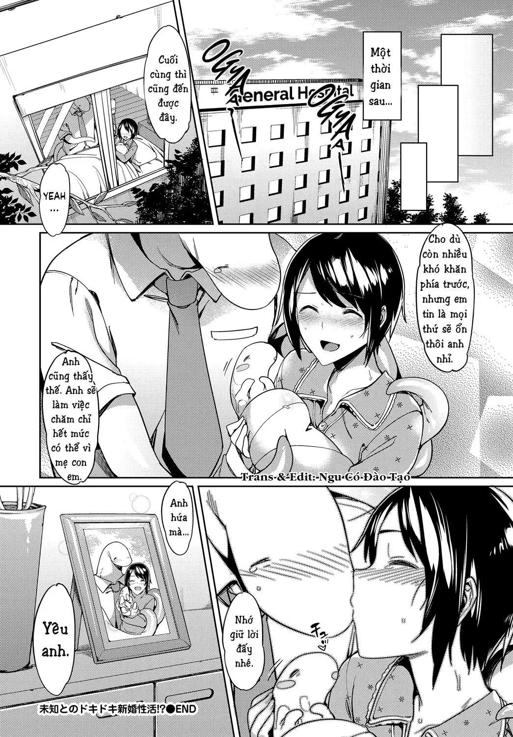 HentaiVN.net - Ảnh 21 - Stranger tono DOKI DOKI [Newly-married life!] - Chap 1