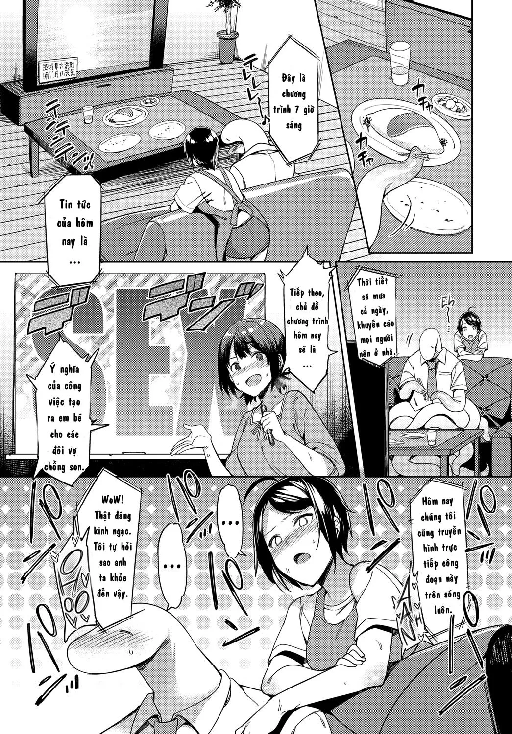 HentaiVN.net - Ảnh 4 - Stranger tono DOKI DOKI [Newly-married life!] - Chap 1