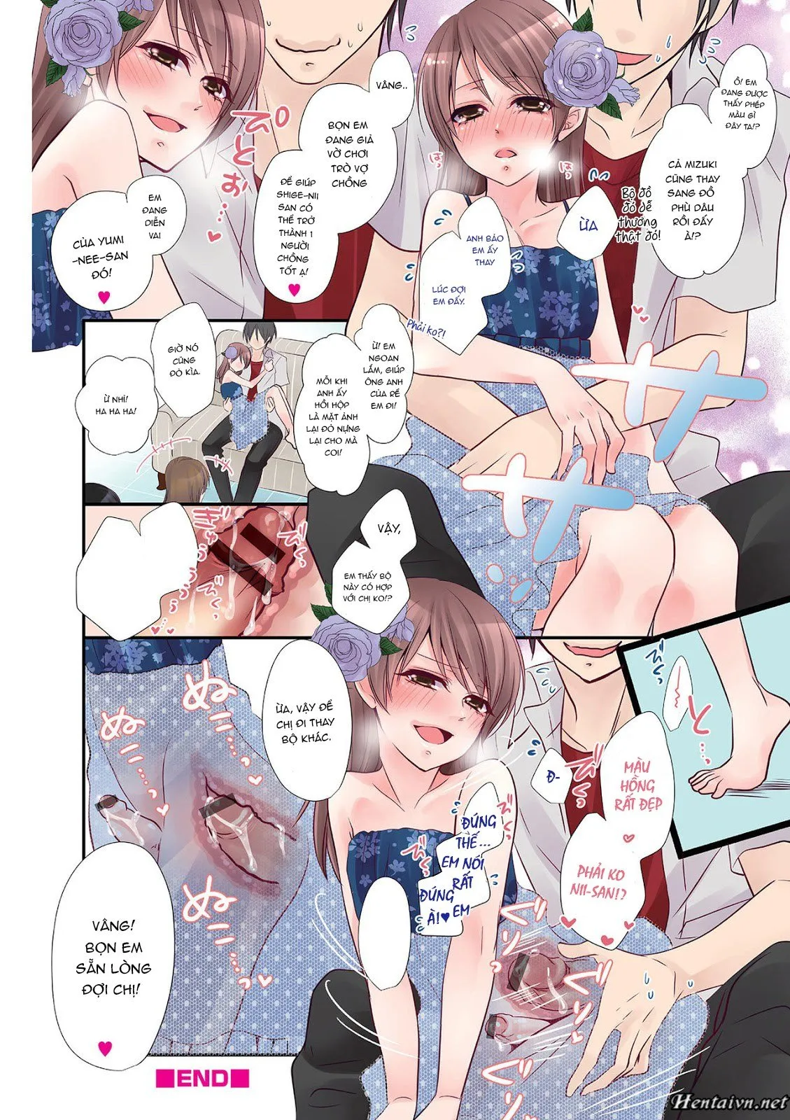 HentaiVN.net - Ảnh 5 - Oyomesan Gokko - Chap 1