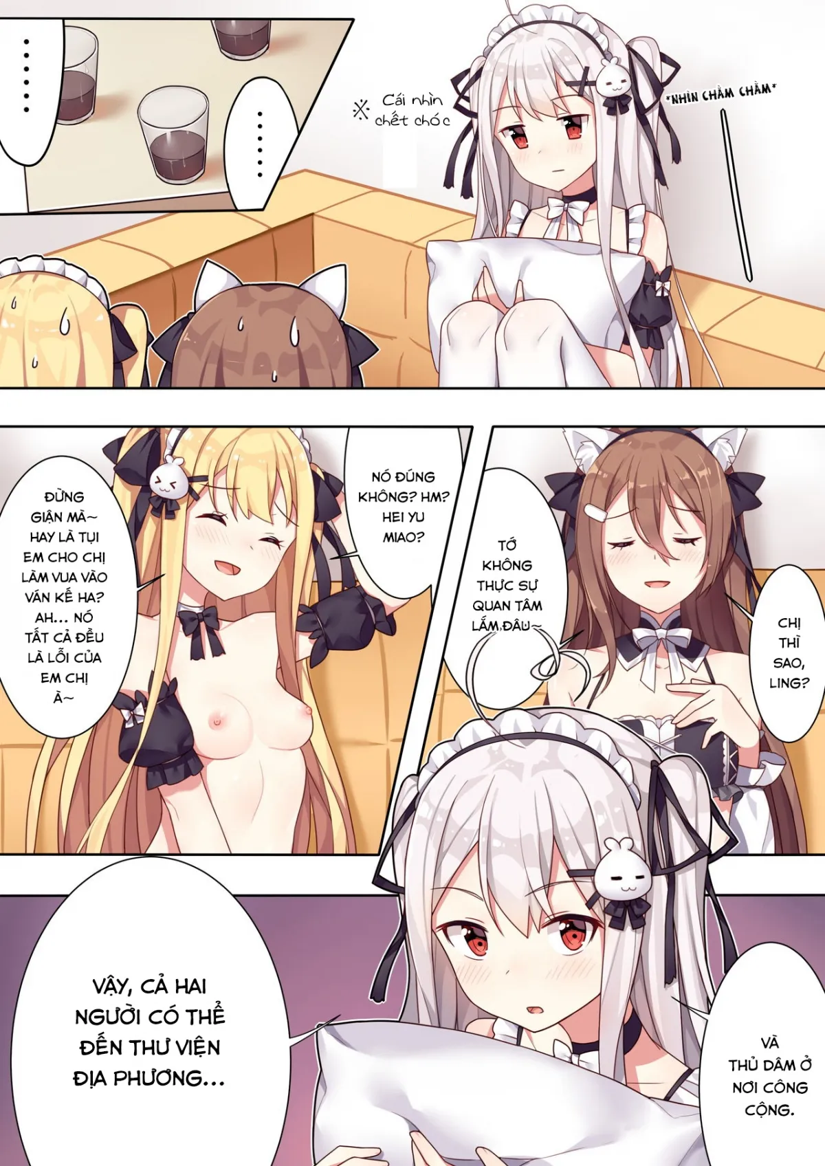 HentaiVN.net - Ảnh 13 - Girls and the King's Tea Party [少女与国王的茶会] - Chap 1