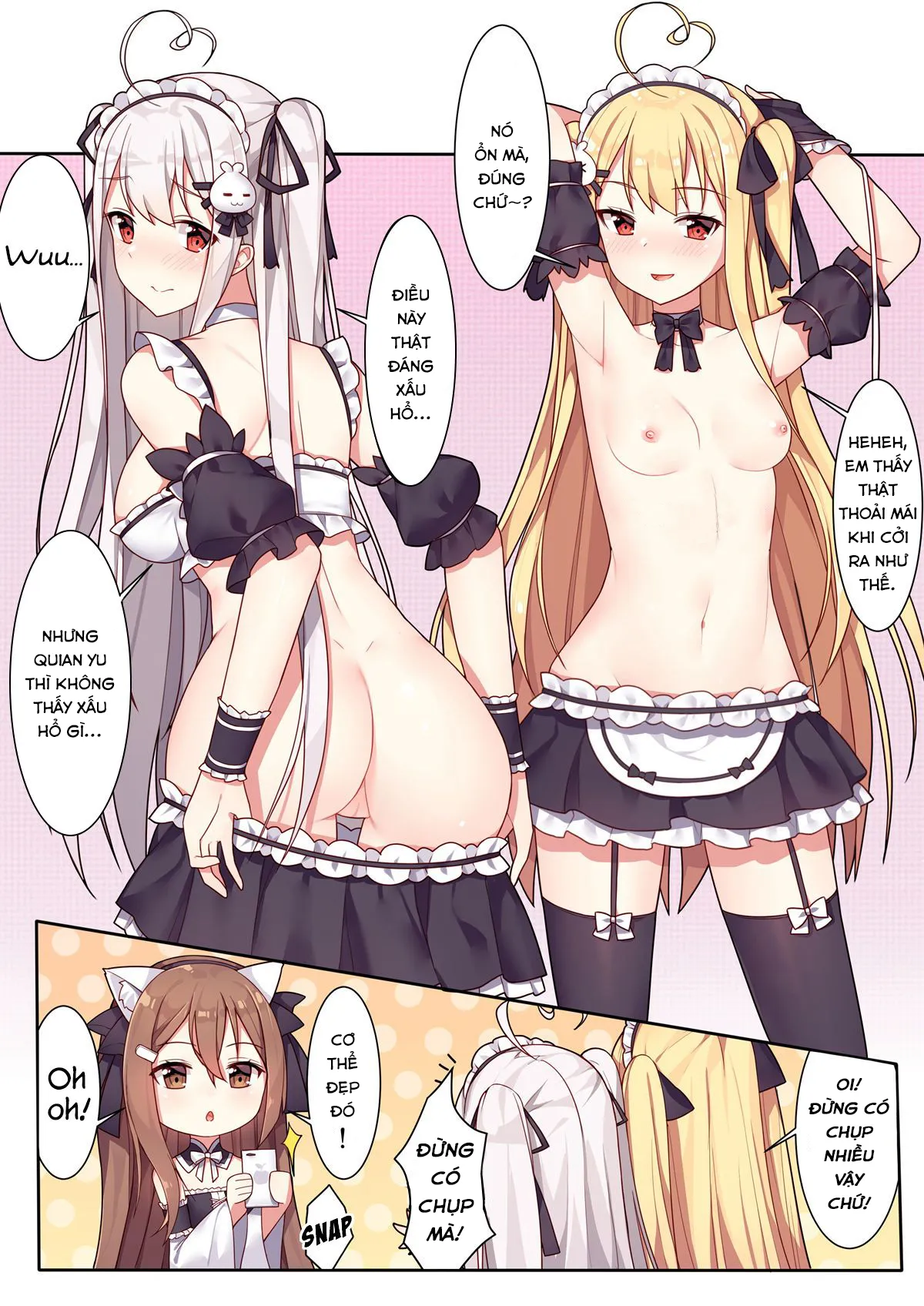HentaiVN.net - Ảnh 6 - Girls and the King's Tea Party [少女与国王的茶会] - Chap 1