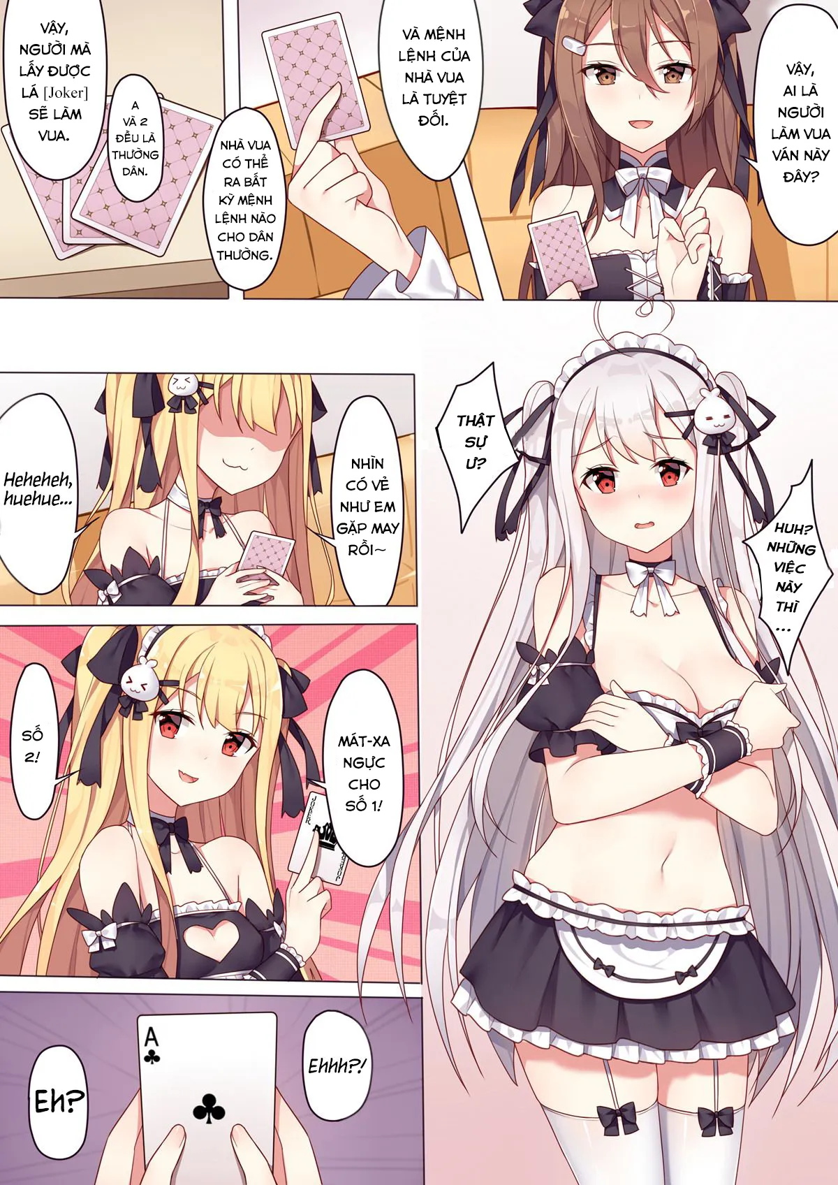 HentaiVN.net - Ảnh 3 - Girls and the King's Tea Party [少女与国王的茶会] - Chap 2