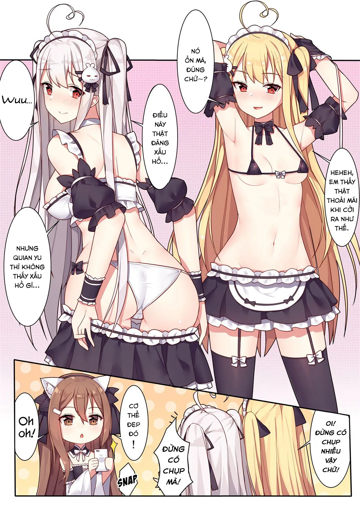 HentaiVN.net - Ảnh 6 - Girls and the King's Tea Party [少女与国王的茶会] - Chap 2