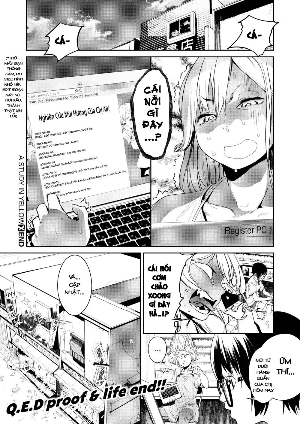 HentaiVN.net - Ảnh 25 - Hãy Để Em Khám Phá Mùi Hương Của Chị [A Study in Yellow] - Chap 1