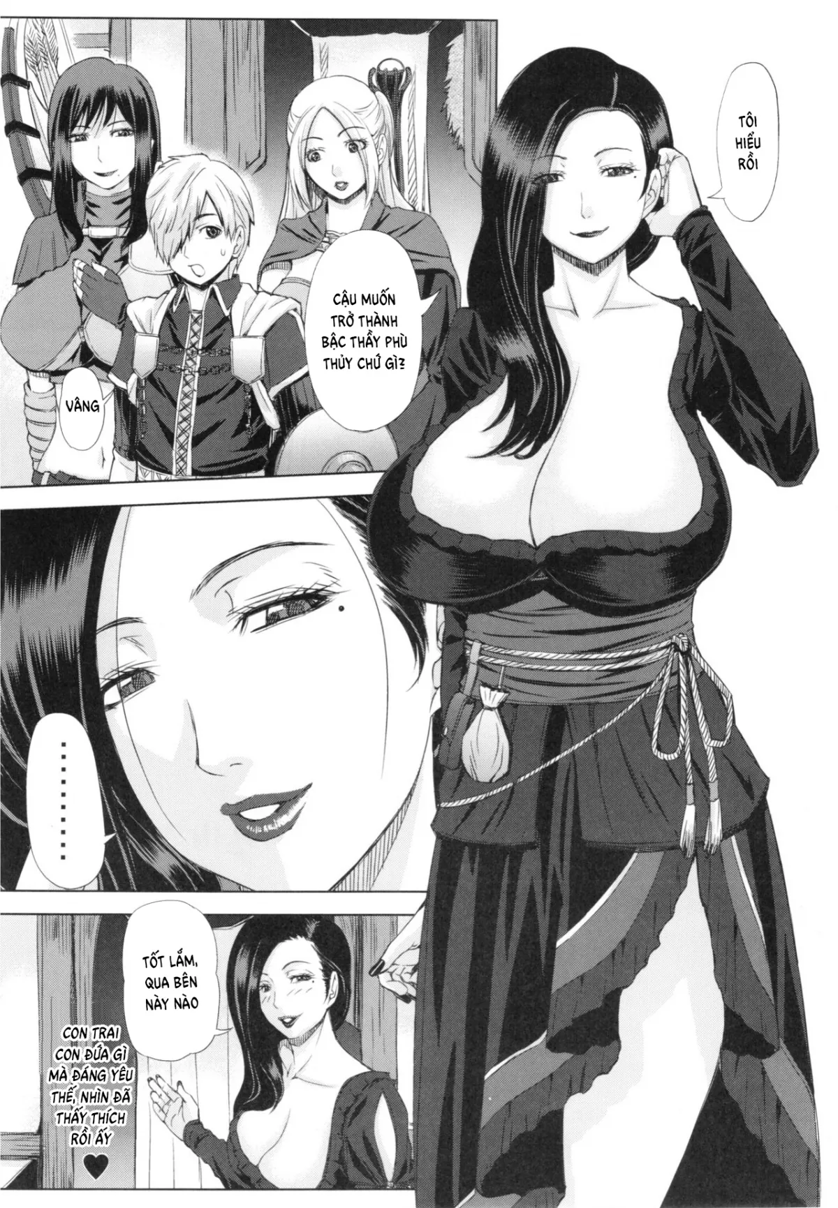 HentaiVN.net - Ảnh 5 - Mori no Majo - Chap 1