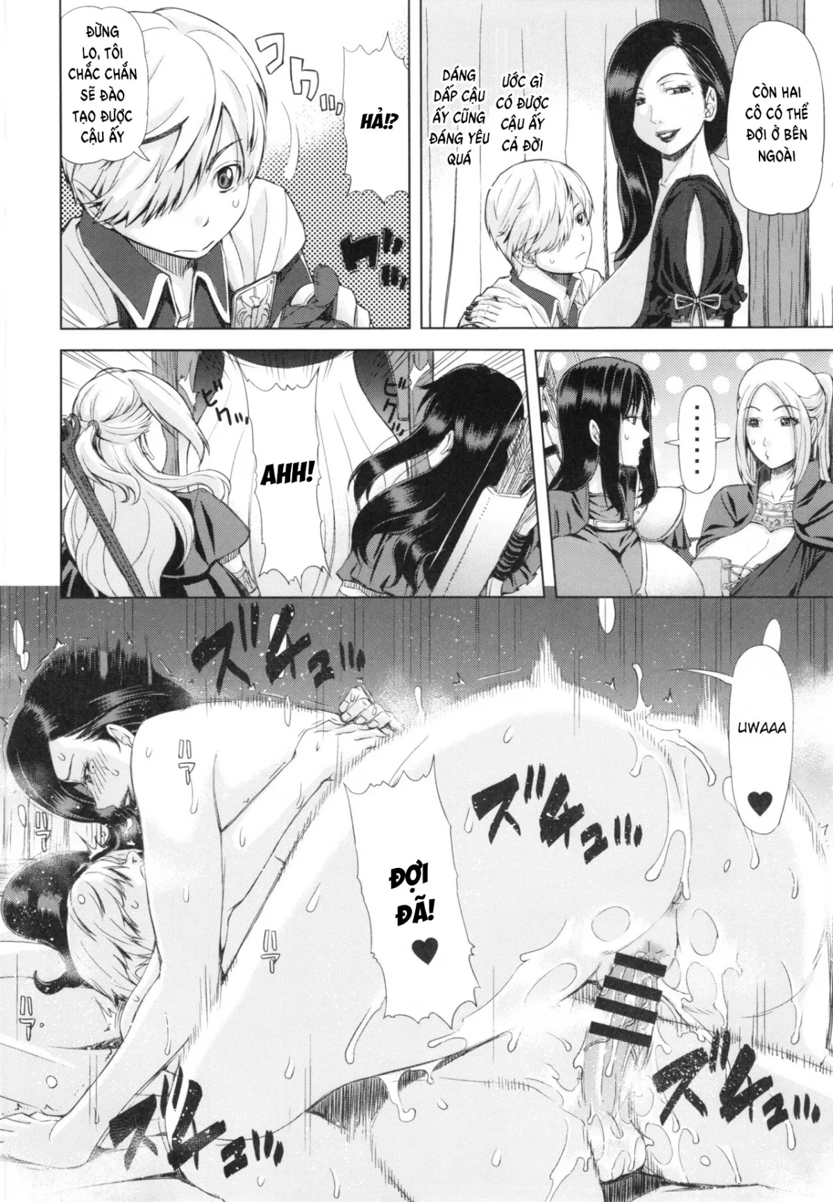 HentaiVN.net - Ảnh 6 - Mori no Majo - Chap 1