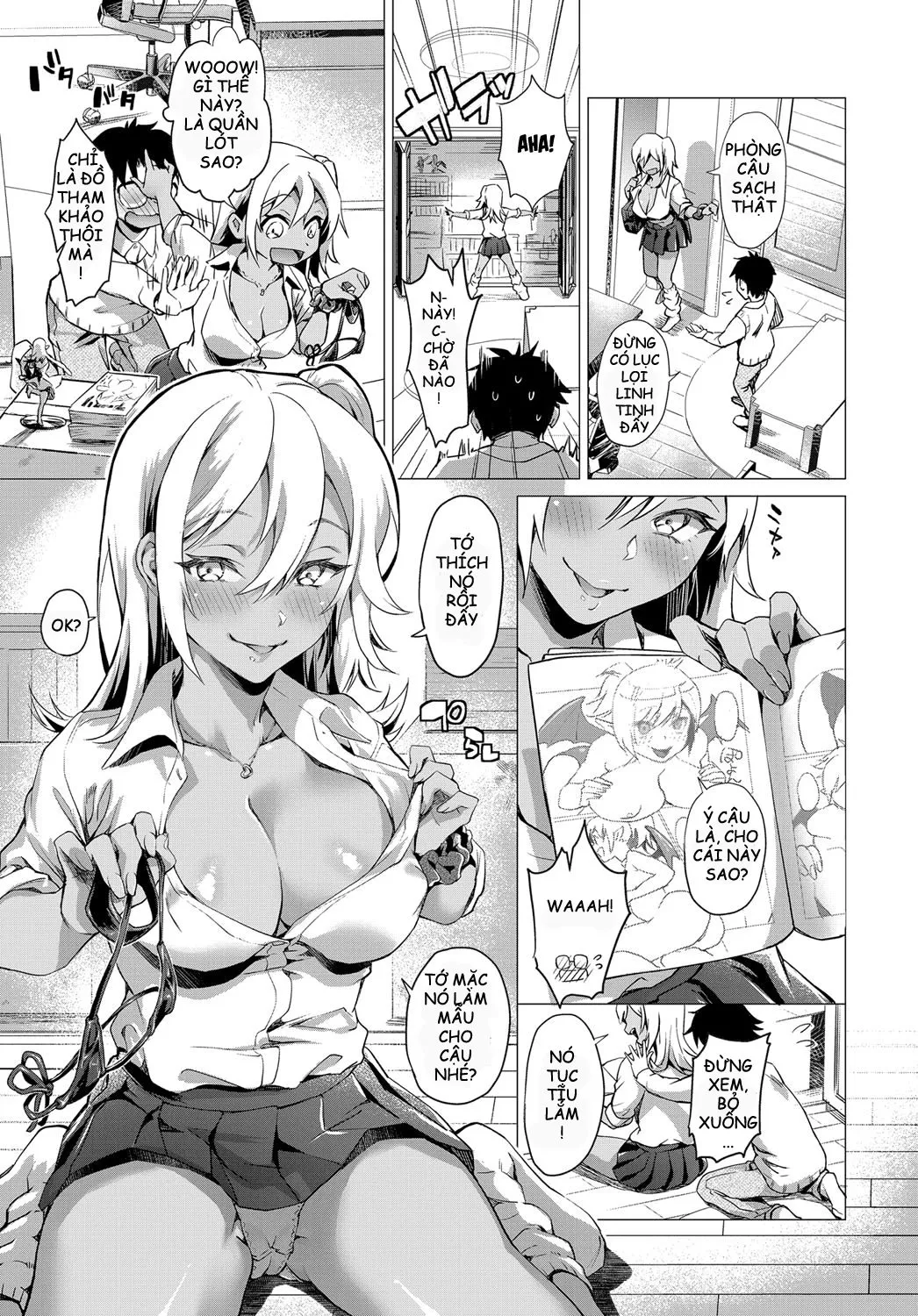 HentaiVN.net - Ảnh 14 - Ota x Gal - Chap 1