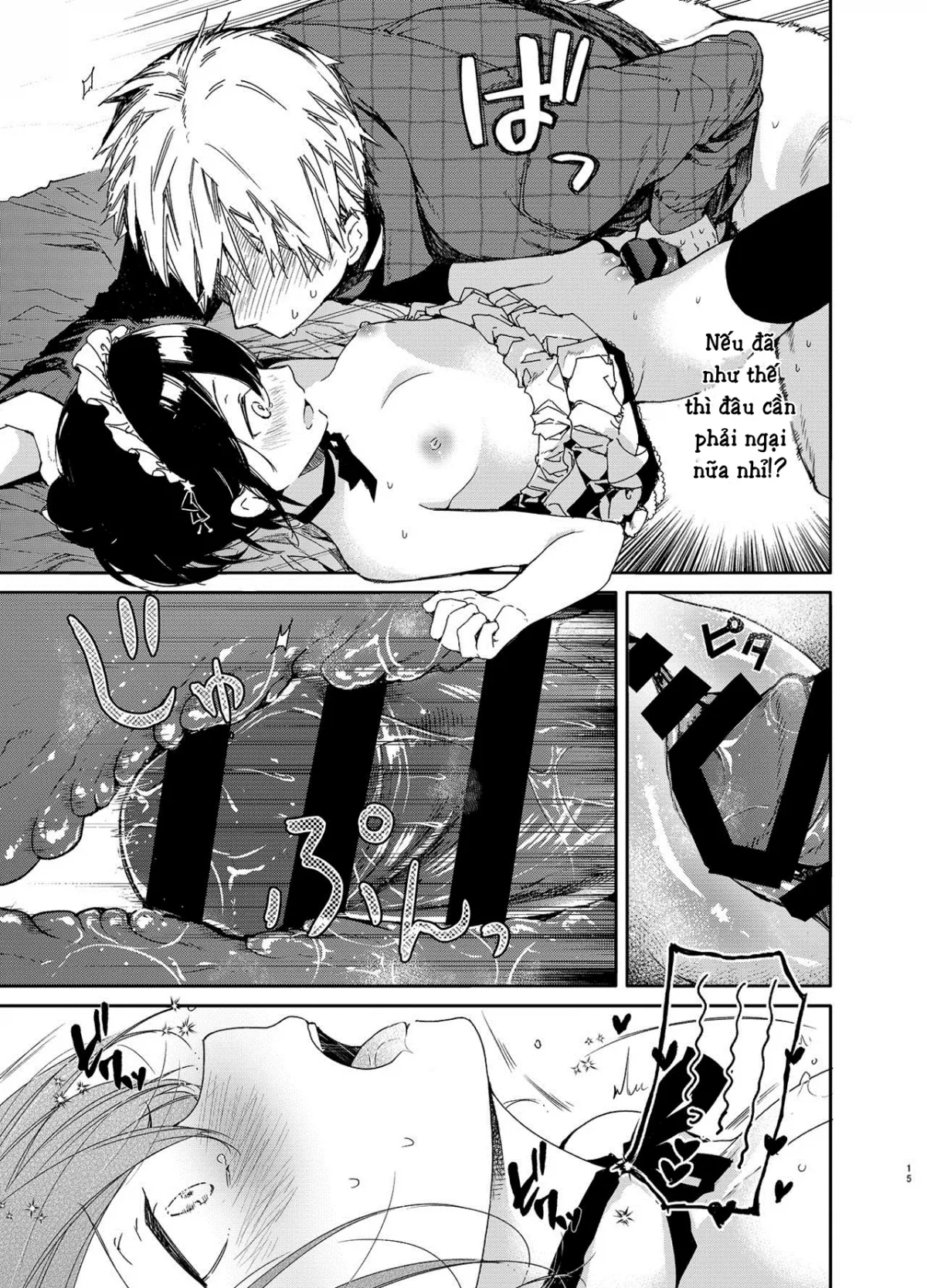 HentaiVN.net - Ảnh 15 - Jitome Maid-san to Love [Love Ecchi] - Chap 1