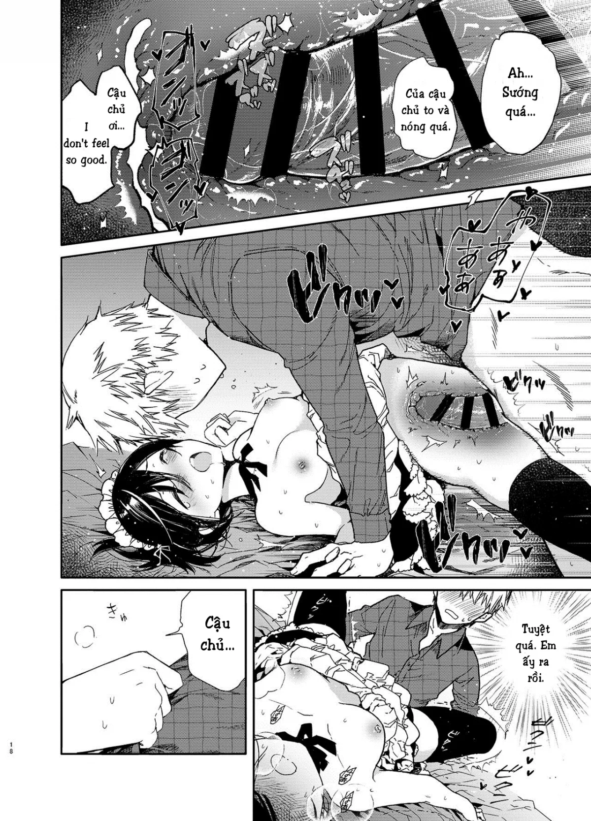 HentaiVN.net - Ảnh 18 - Jitome Maid-san to Love [Love Ecchi] - Chap 1