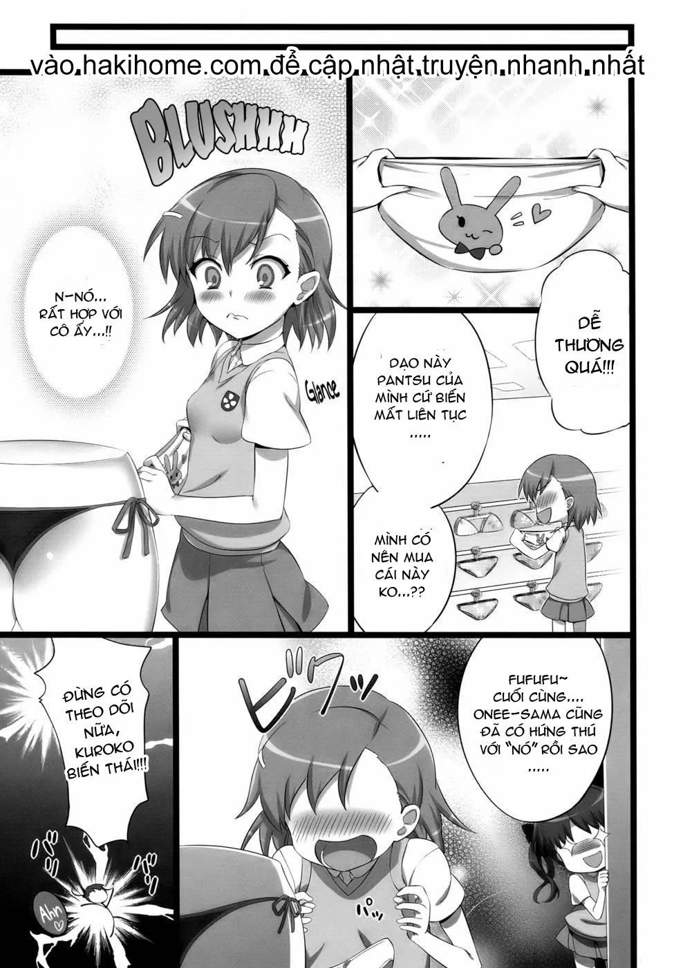 HentaiVN.net - Ảnh 40 - A Certain Railgun Under The Panties (Toaru Majutsu No Index) - Chap 1