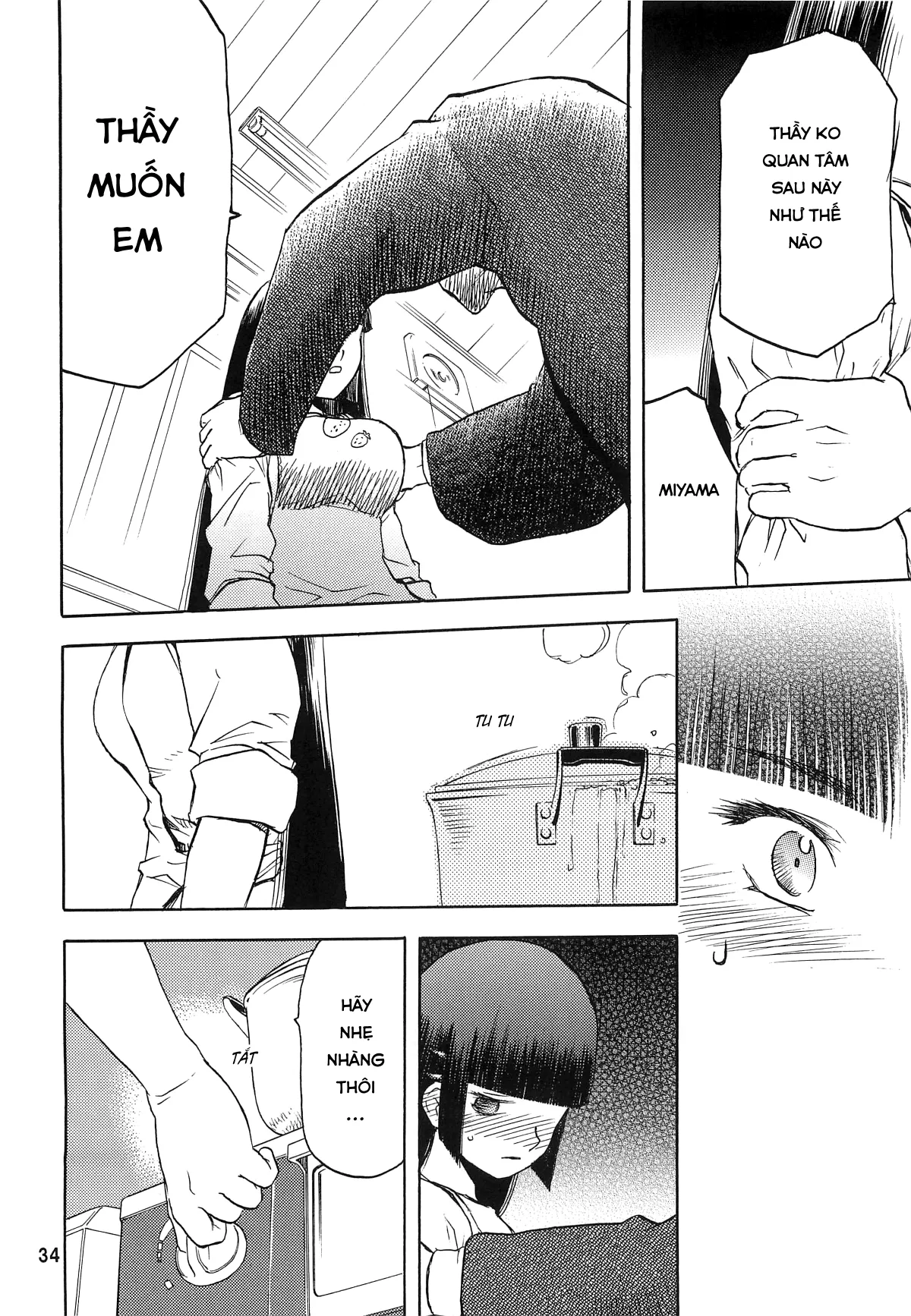 HentaiVN.net - Ảnh 35 - Blue Snow Blue - Chap 4