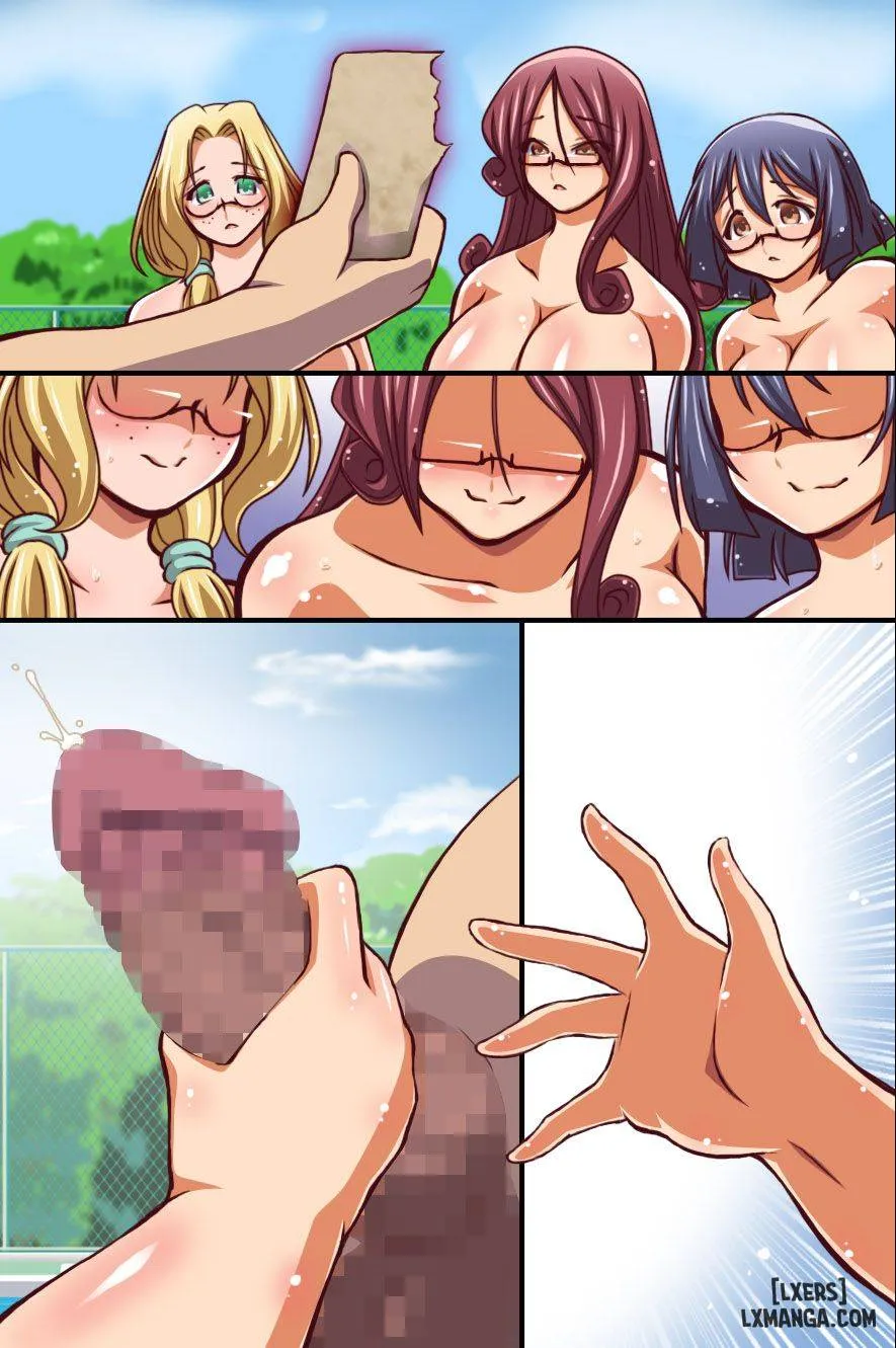 HentaiVN.net - Ảnh 45 - Saimin de Kyonyuu-tachi wo Tabehoudai Harem - Chap 1