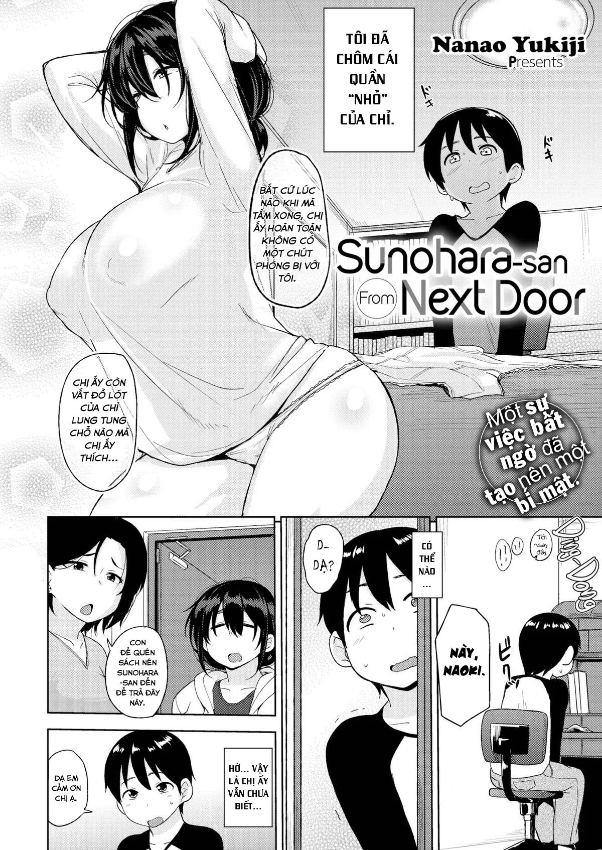 HentaiVN.net - Ảnh 4 - Chị Hàng Xóm Sunohara-san Kế Bên Nhà... [Sunohara-san From Next Door] - Chap 1
