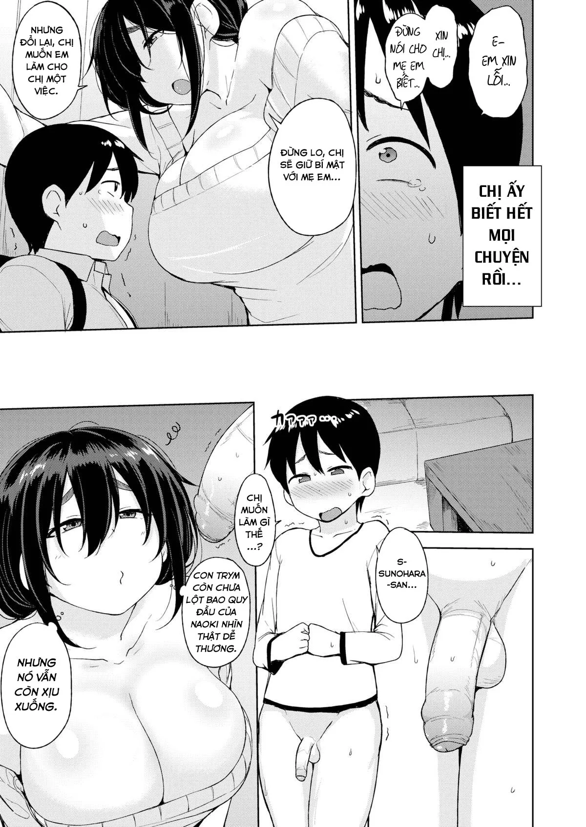 HentaiVN.net - Ảnh 7 - Chị Hàng Xóm Sunohara-san Kế Bên Nhà... [Sunohara-san From Next Door] - Chap 1