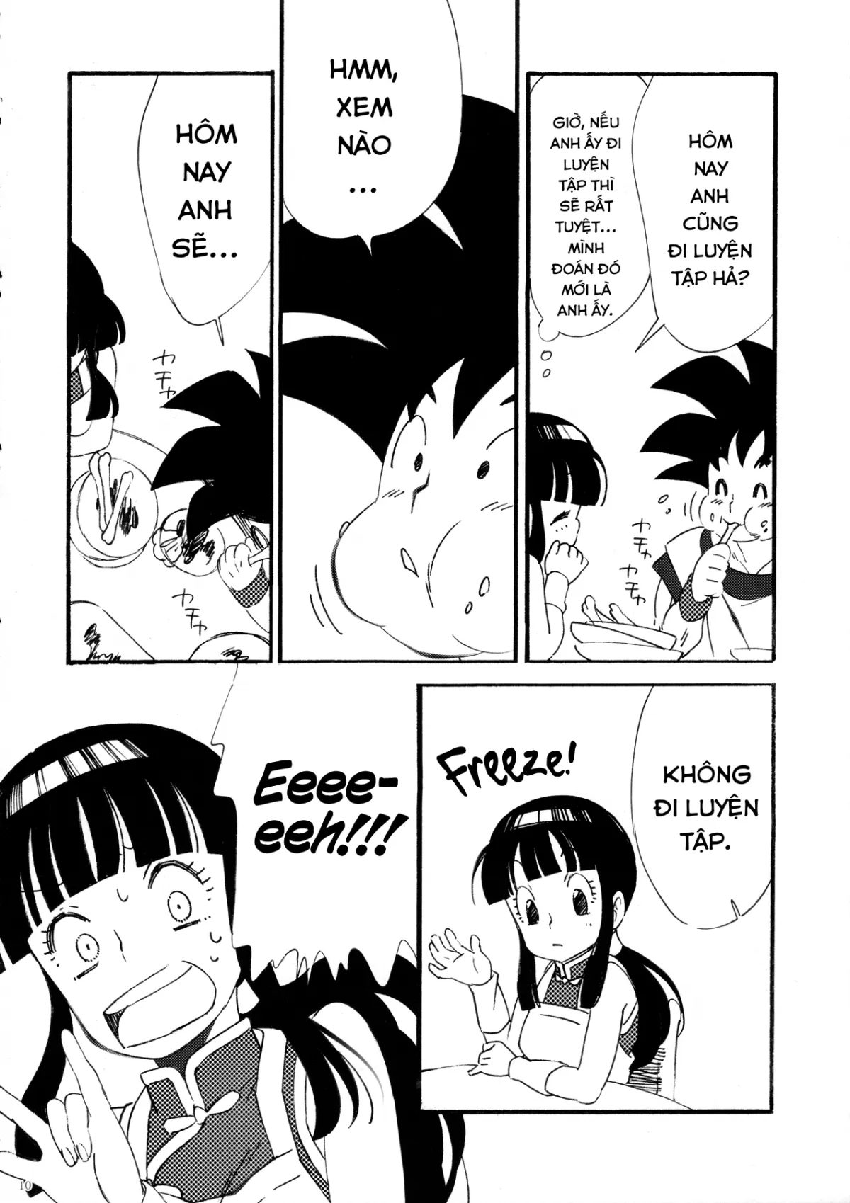 HentaiVN.net - Ảnh 11 - Nghe em đi! (Dragon Ball) [Ora no Iukoto o Kikinasai!; Listen to me!; オラのいうことを聞きなさい!] - Chap 1