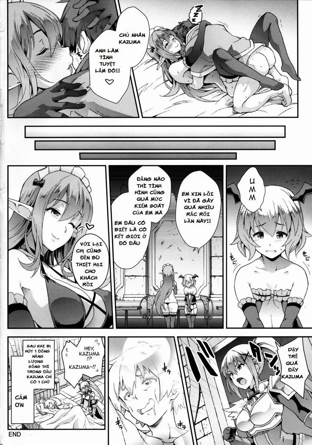 HentaiVN.net - Ảnh 18 - Kono Kairaku Ga Sugoi! (Konosuba!) - Chap 1