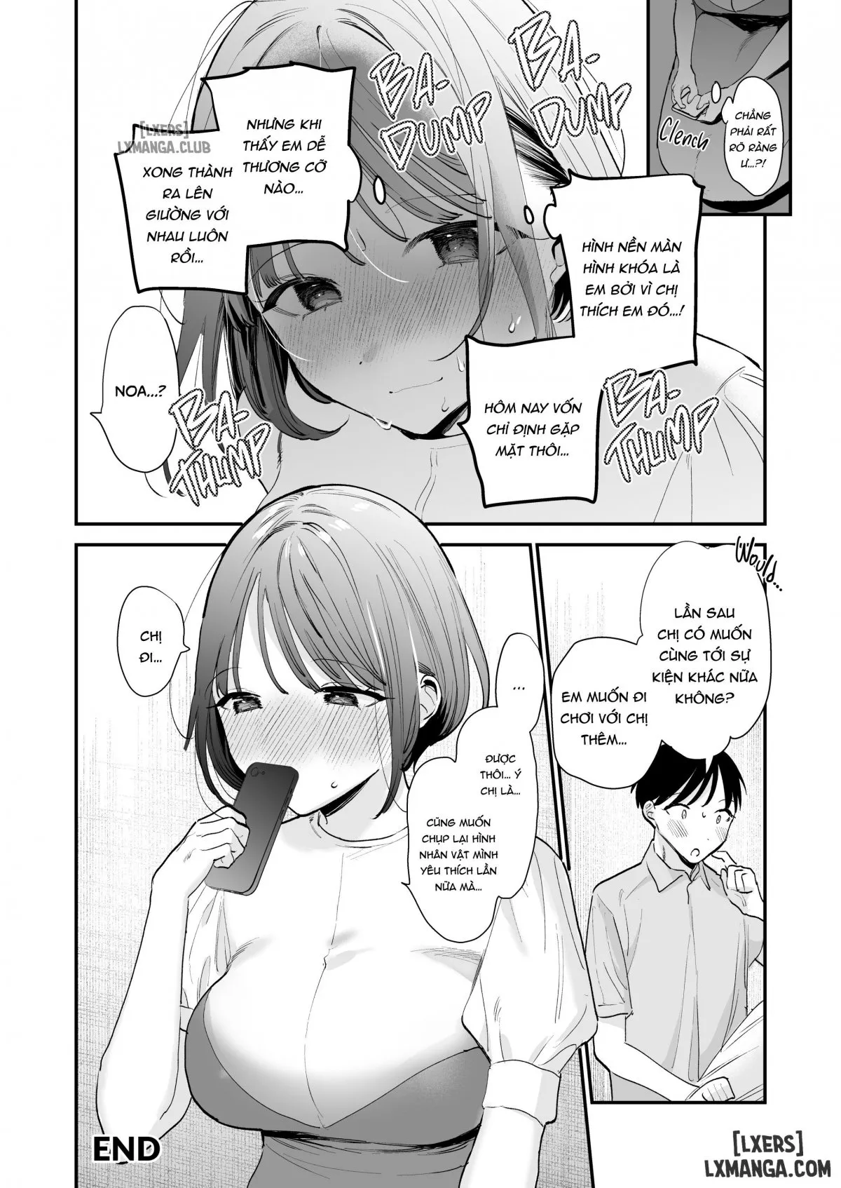 HentaiVN.net - Ảnh 37 - Kyonyuu Otaku Joshi to NeCafe de Off-Pako - Chap 1