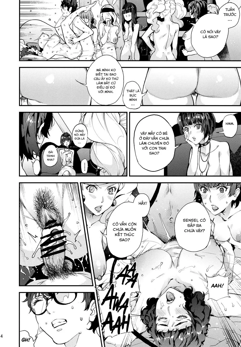 HentaiVN.net - Ảnh 13 - Hattoubun no persona (Persona 5) - Chap 1