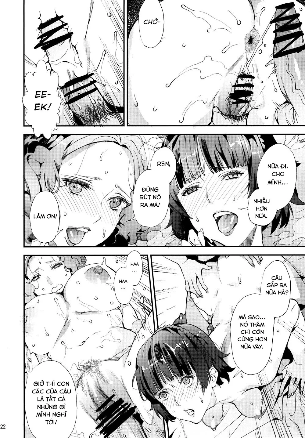 HentaiVN.net - Ảnh 21 - Hattoubun no persona (Persona 5) - Chap 1
