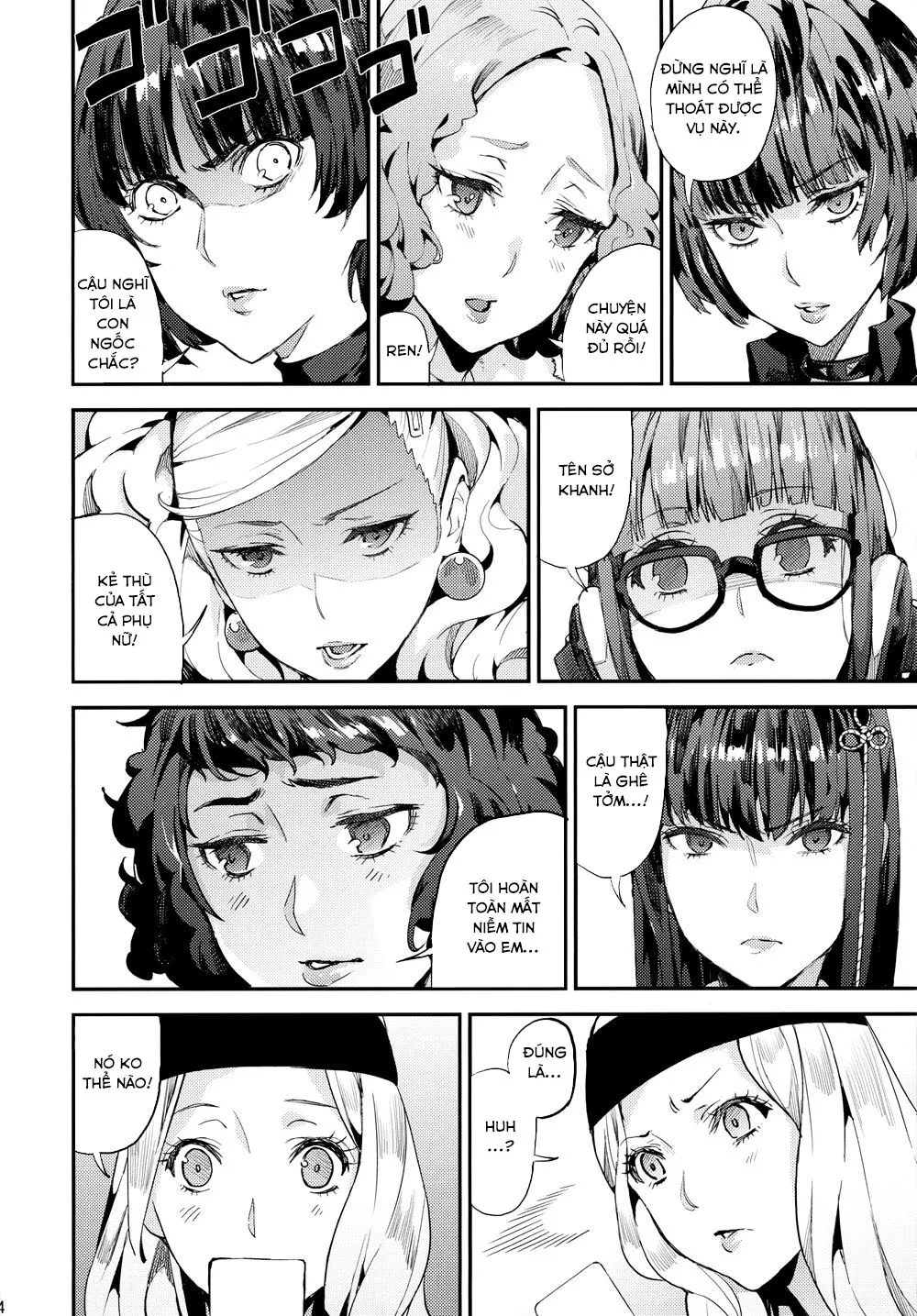 HentaiVN.net - Ảnh 3 - Hattoubun no persona (Persona 5) - Chap 1