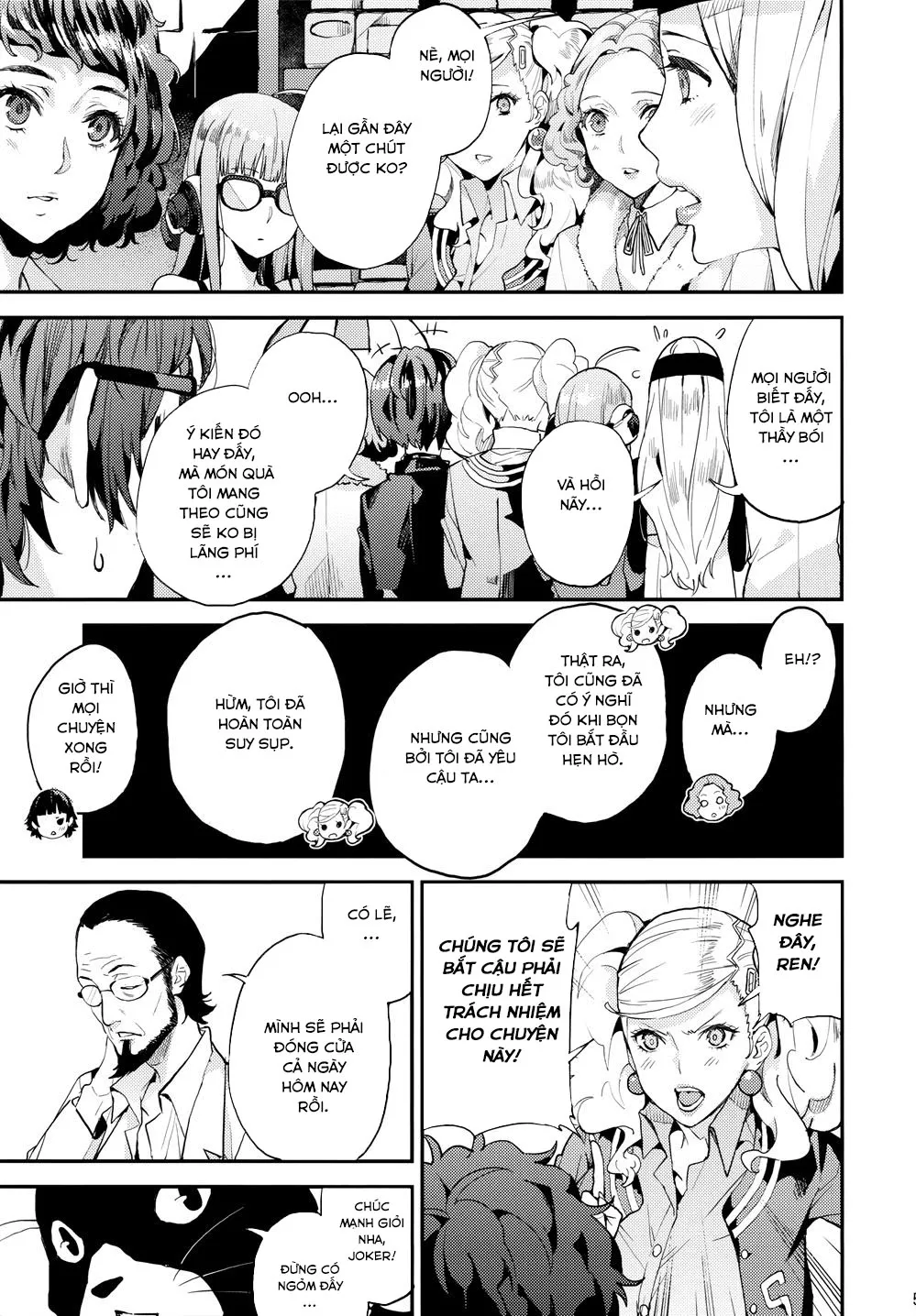 HentaiVN.net - Ảnh 4 - Hattoubun no persona (Persona 5) - Chap 1