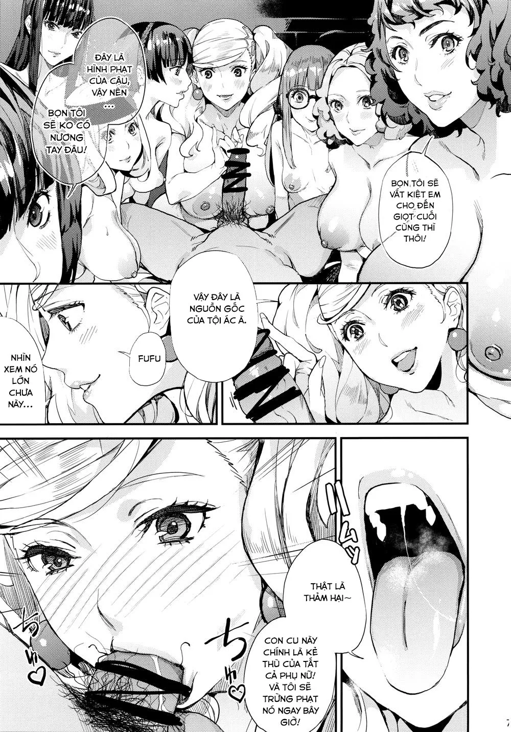 HentaiVN.net - Ảnh 6 - Hattoubun no persona (Persona 5) - Chap 1