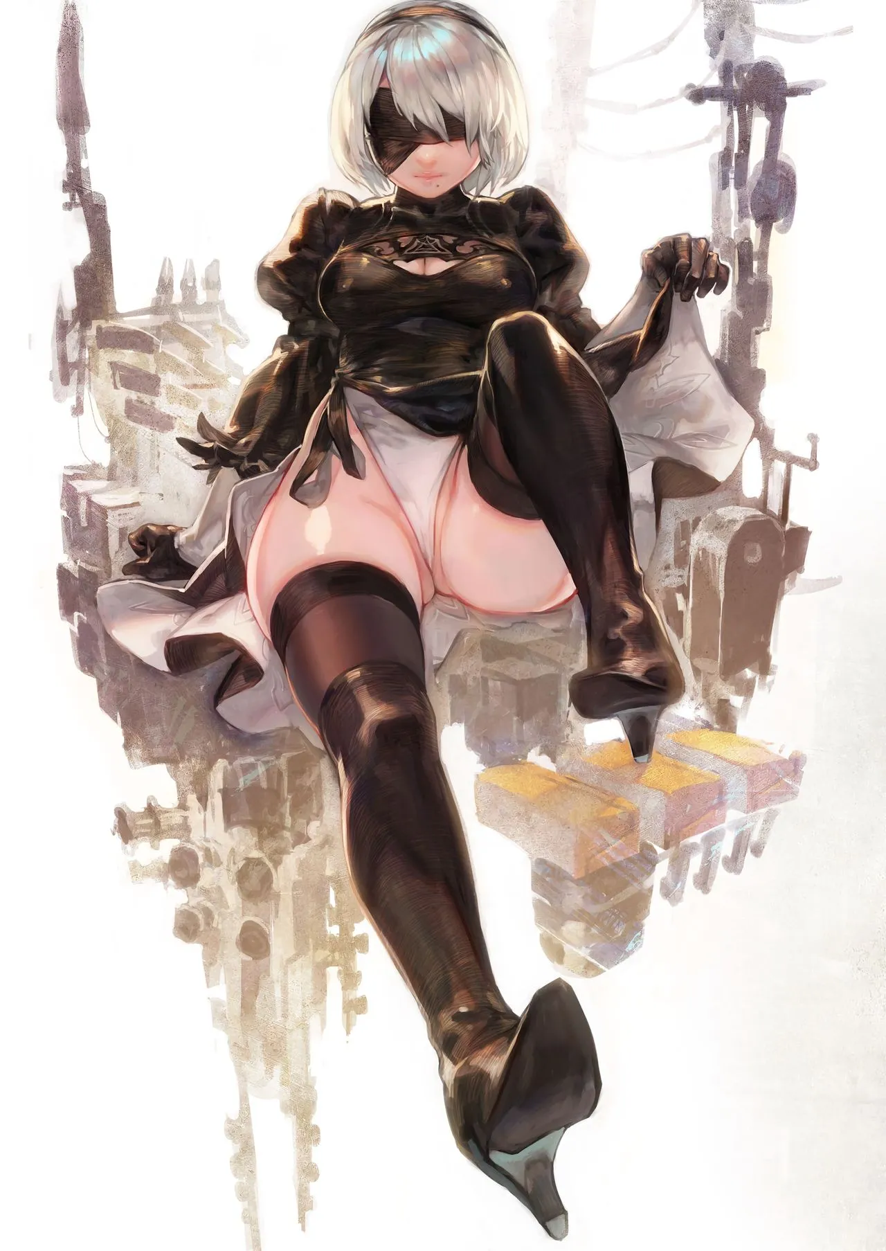 HentaiVN.net - Ảnh 3 - 2B9S (NieR:Automata) [2B9S (ニーア オートマタ)] - Chap 1