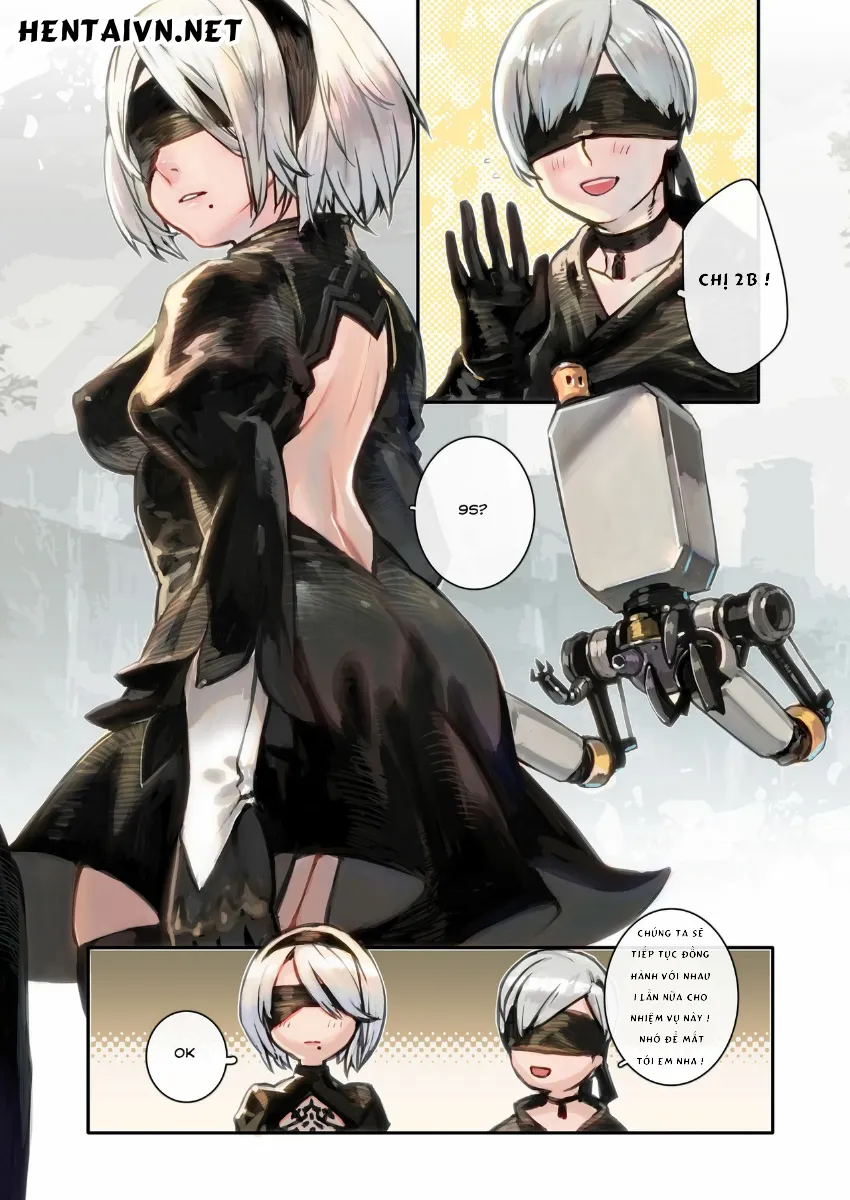 HentaiVN.net - Ảnh 4 - 2B9S (NieR:Automata) [2B9S (ニーア オートマタ)] - Chap 1