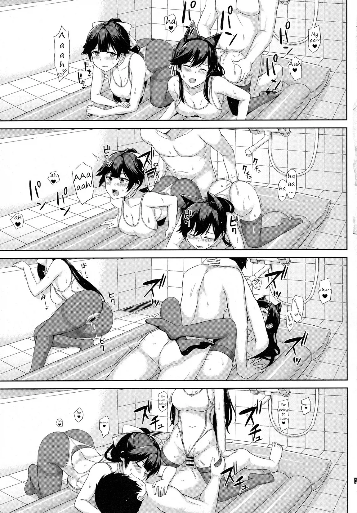 HentaiVN.net - Ảnh 12 - Hai em thuyền chăm sóc ngài đô đốc [AzuLan Soap-bu -Juuou Hen- (Azur Lane)] - Chap 1