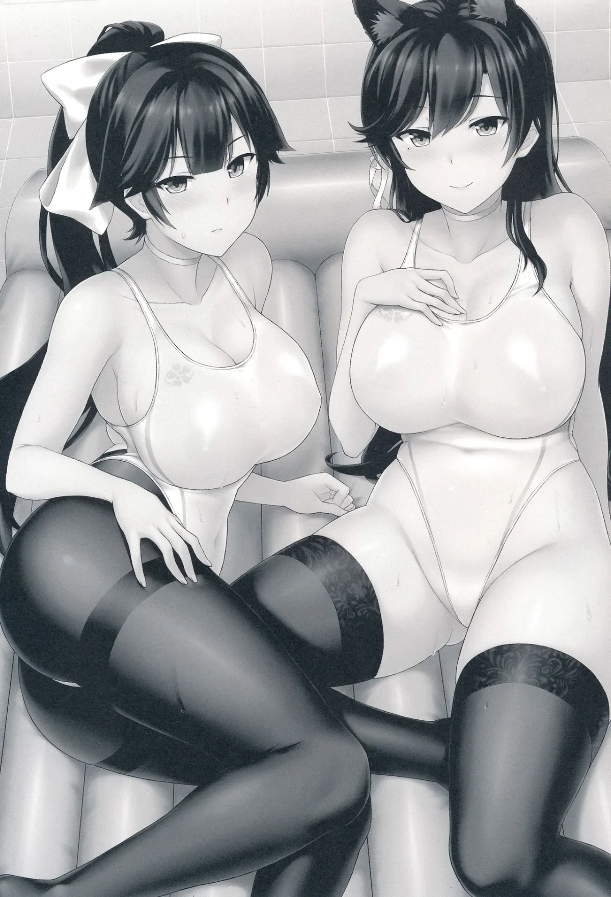 HentaiVN.net - Ảnh 3 - Hai em thuyền chăm sóc ngài đô đốc [AzuLan Soap-bu -Juuou Hen- (Azur Lane)] - Chap 1