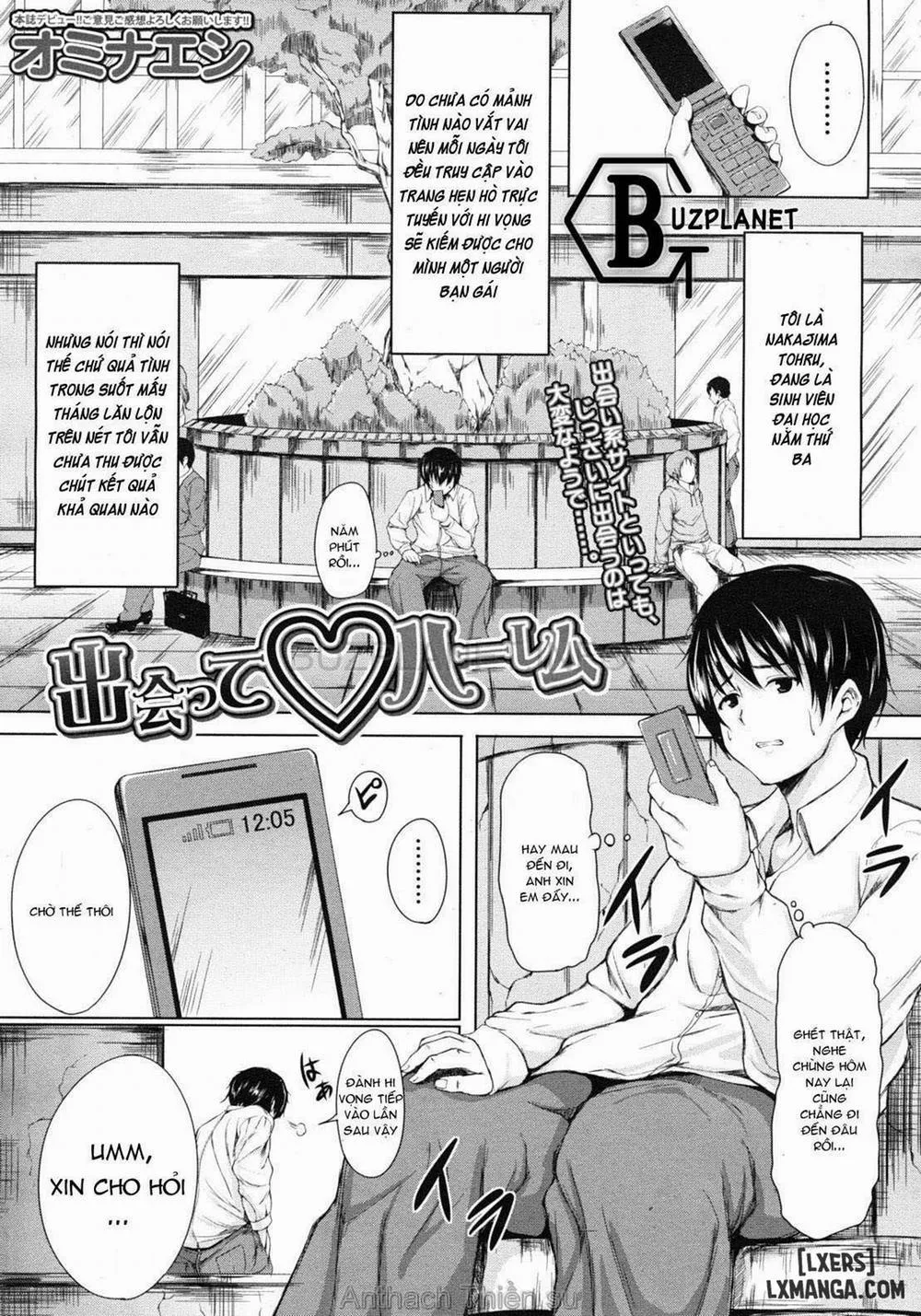 HentaiVN.net - Ảnh 2 - Deatte Harem - Chap 1