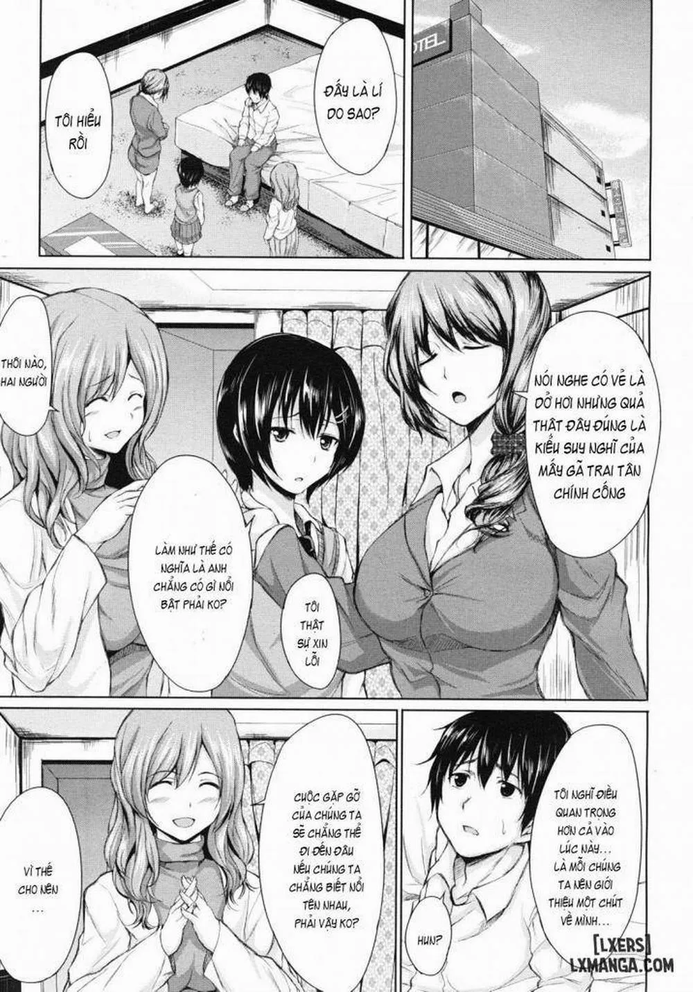 HentaiVN.net - Ảnh 6 - Deatte Harem - Chap 1