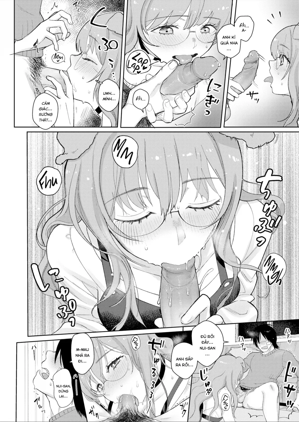 HentaiVN.net - Ảnh 14 - Nàng Cún và Chàng Sói [Dog Girl Wolf Boy] - Chap 1