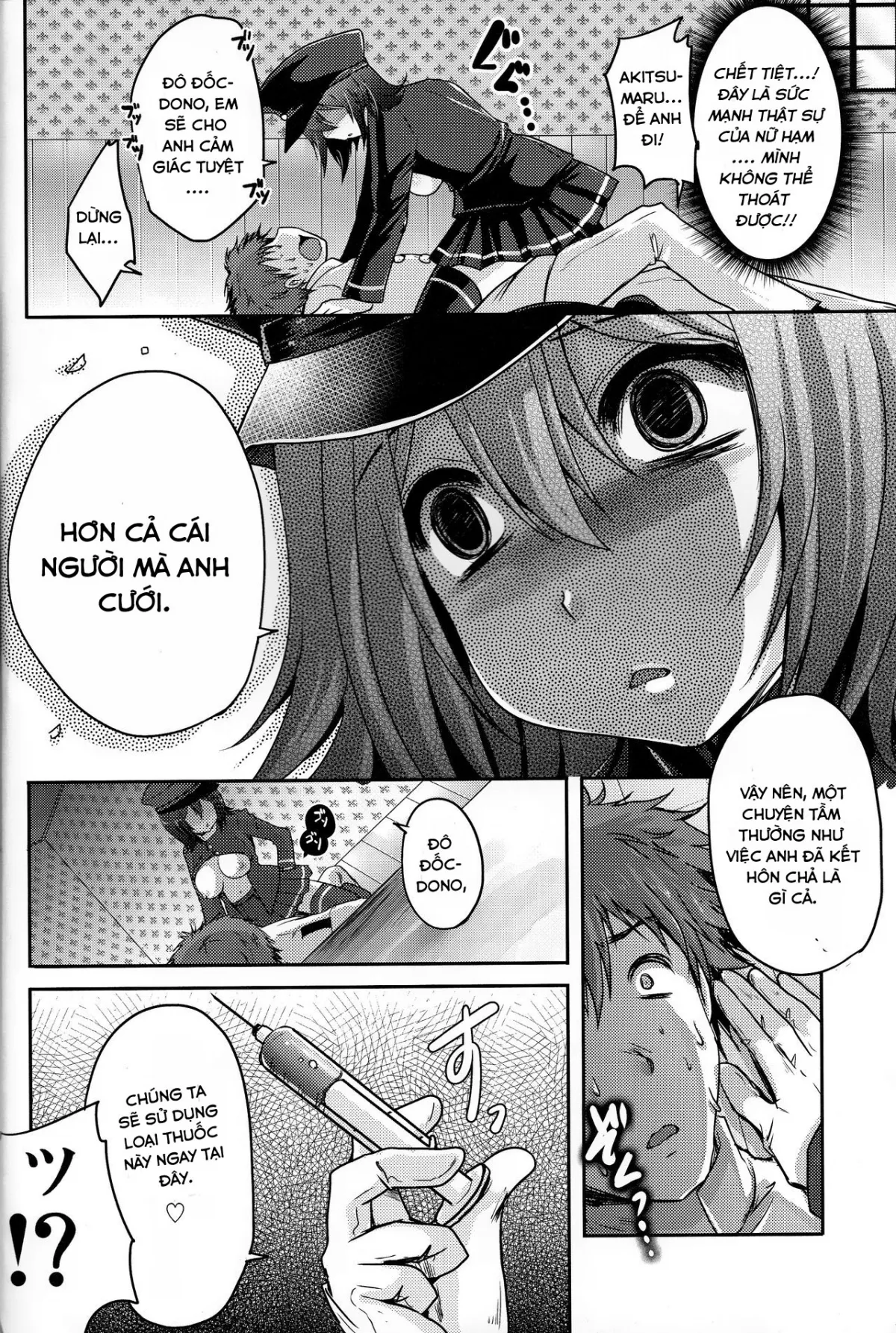 HentaiVN.net - Ảnh 10 - Kinzoku No Wa (Kantai Collection -KanColle-) - Chap 1